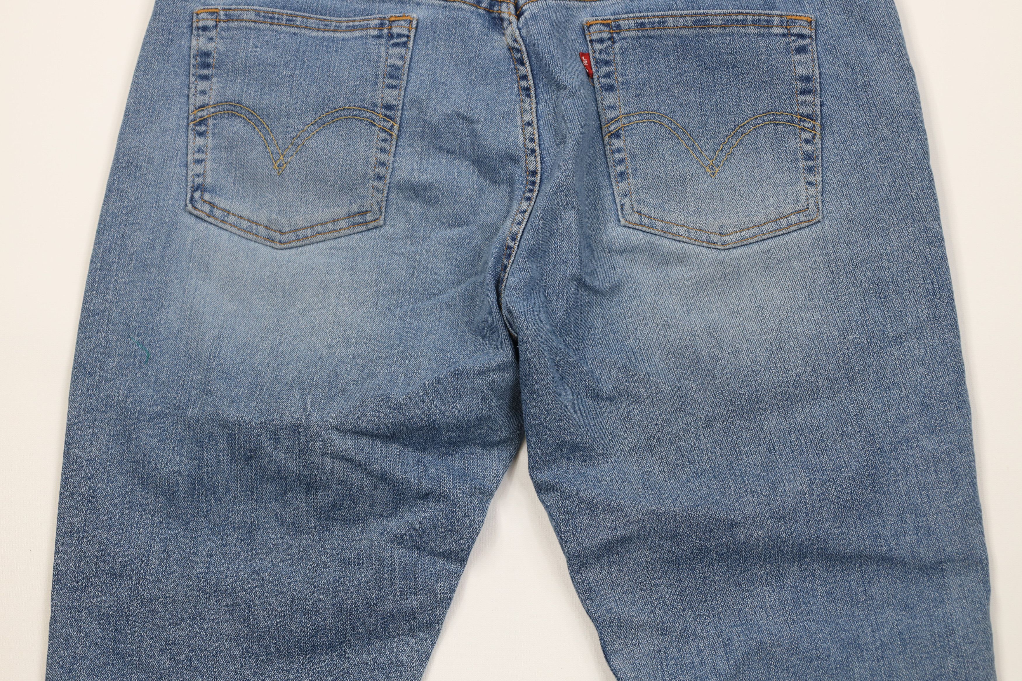 Levi's Vintage Y2K Levis 515 Bootcut Flared Denim Jeans Blue Size 38" / US 16 / IT 52 - 14 Thumbnail