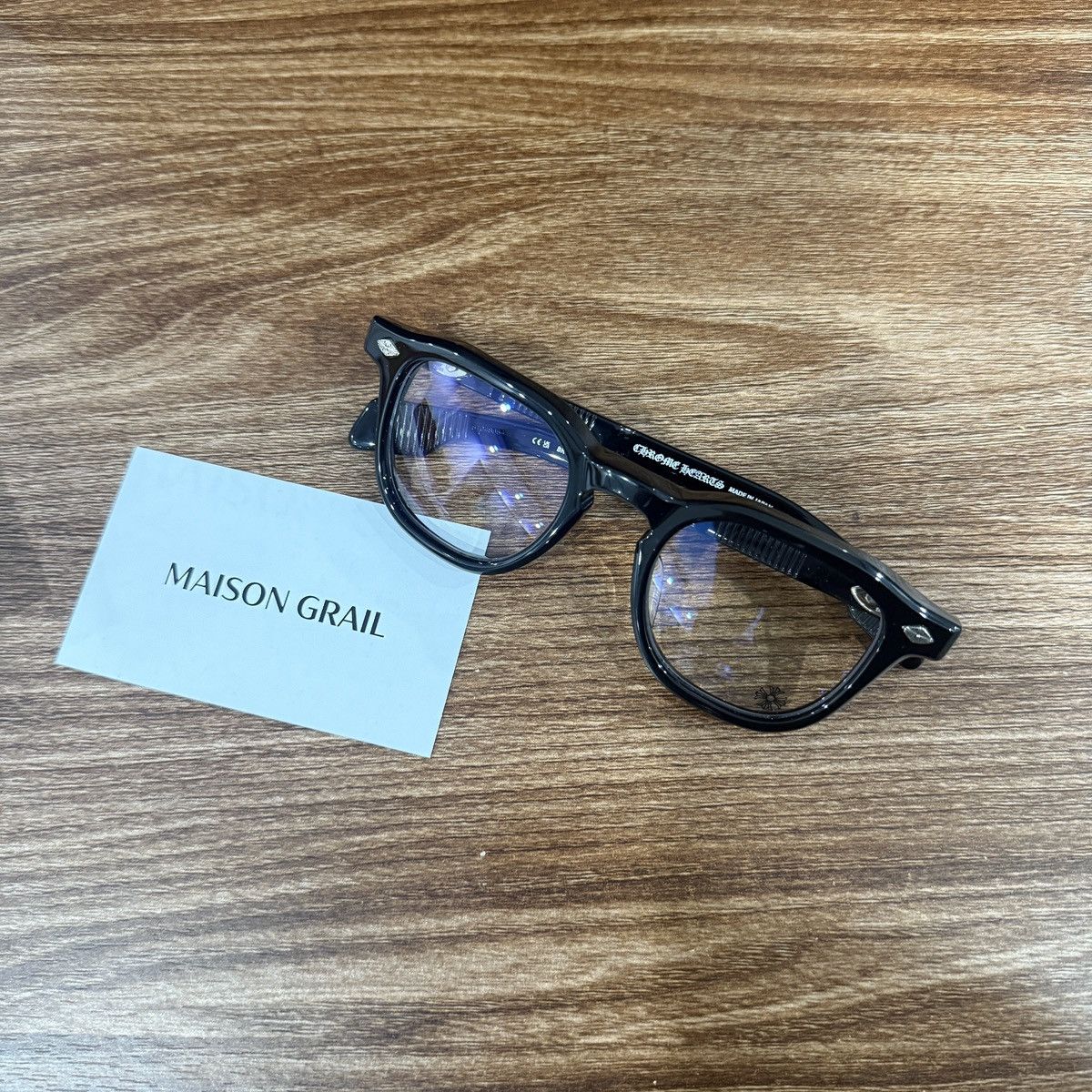 Chrome Hearts CHROME HEARTS CHIRP CHIRP BLACK EYEGLASSES Size ONE SIZE - 2 Thumbnail