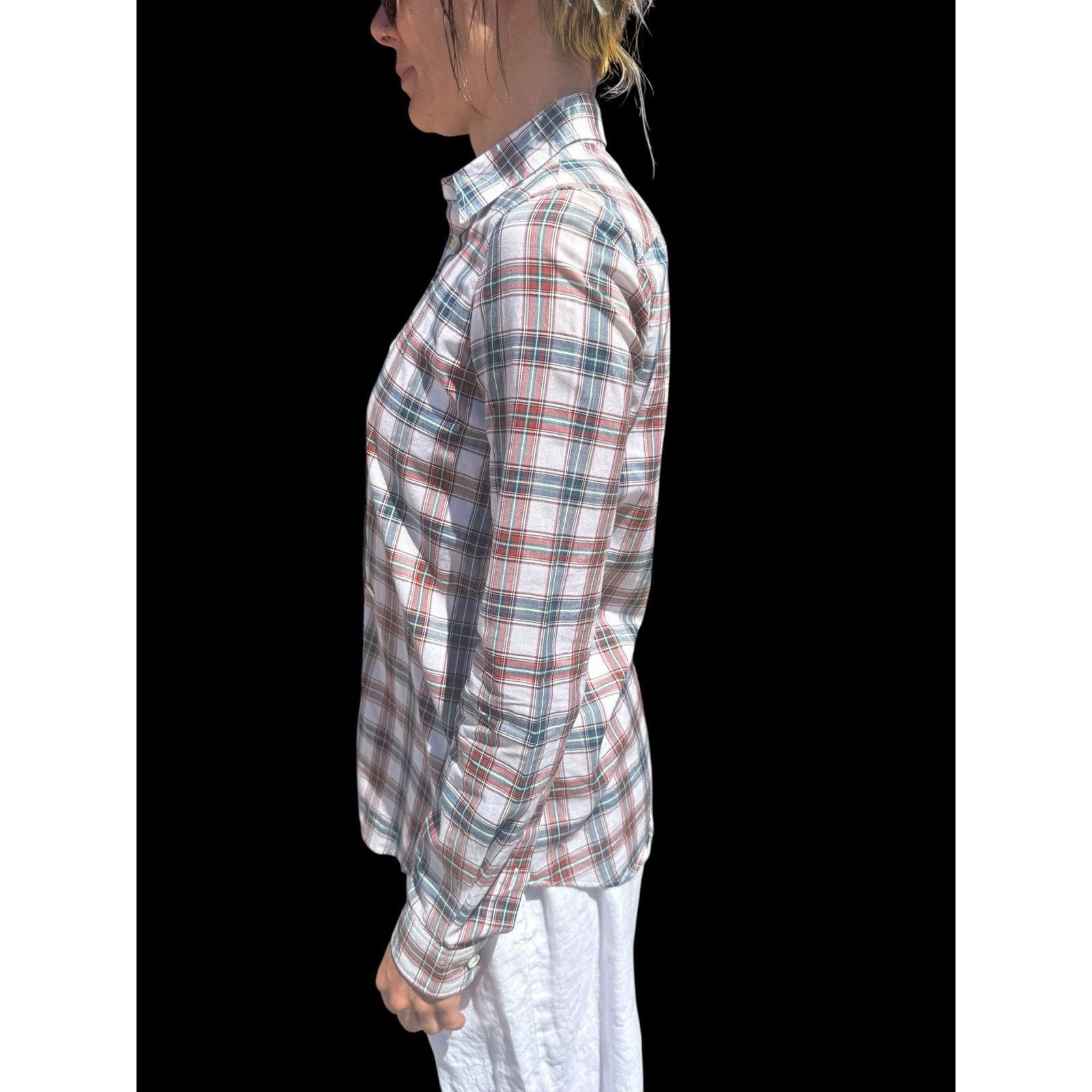 Dsquared2 DSQUARED2 Small Italian Plaid Button Down Shirt Size S / US 4 / IT 40 - 3 Thumbnail
