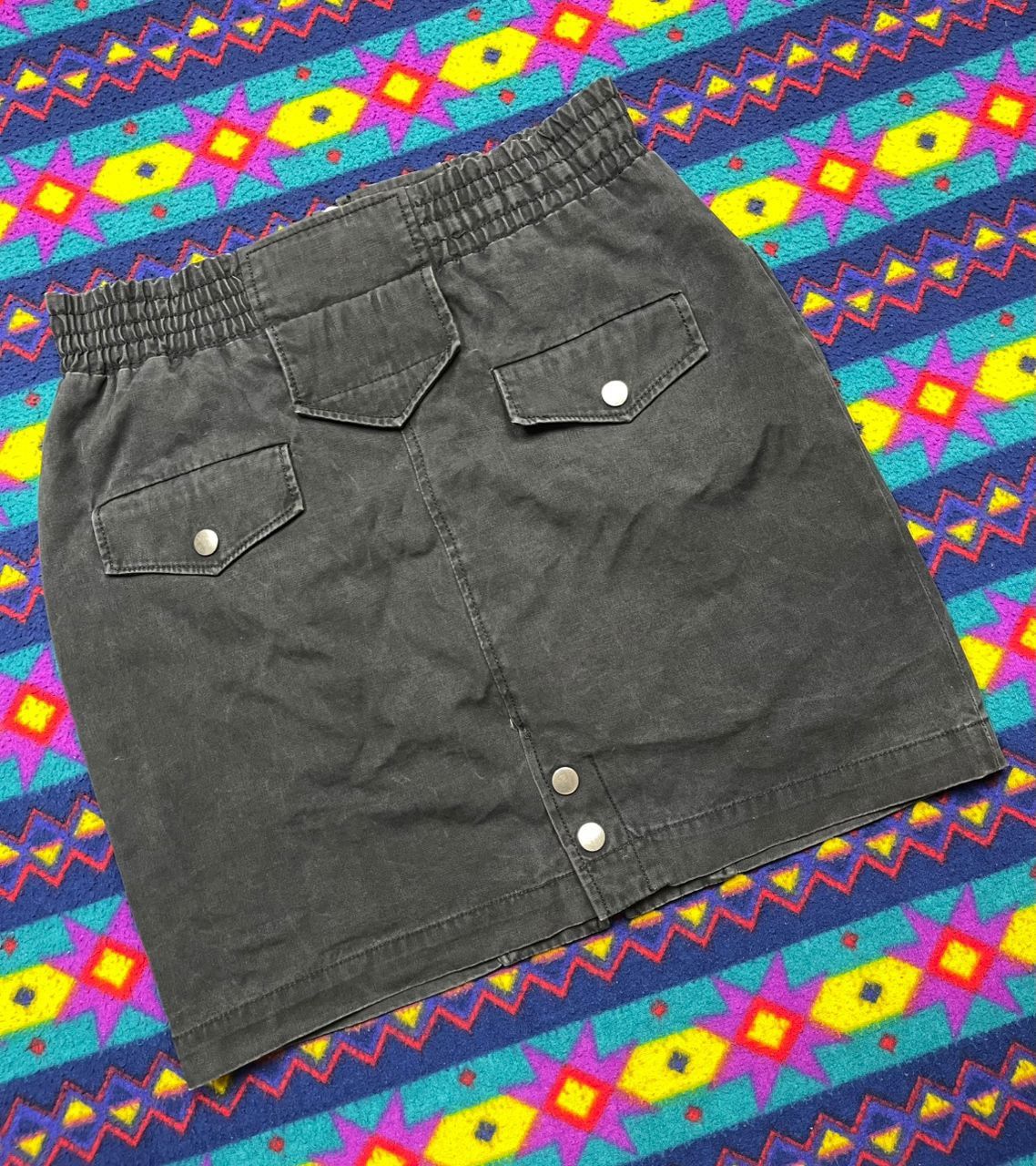 Designer × Hysteric Glamour × Japanese Brand Hysteric Glamour Denim Mini Skirt Size 30" / US 8 / IT 44 - 8 Thumbnail