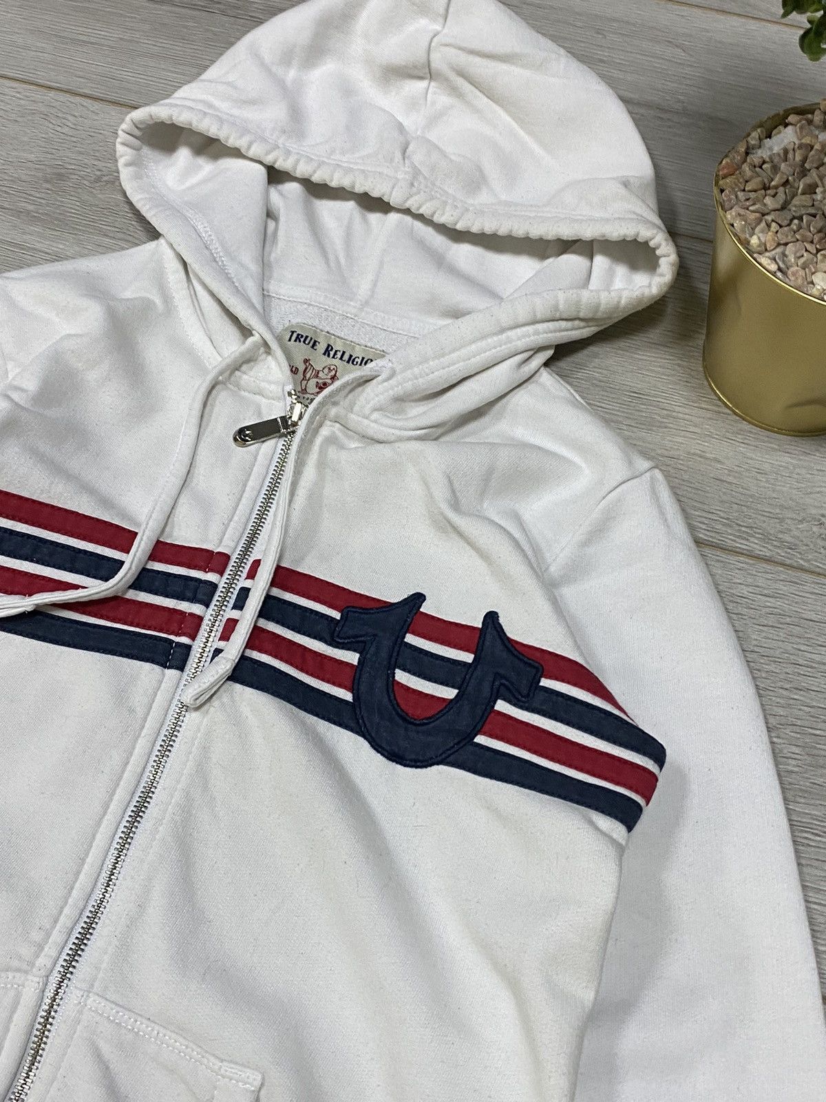 True Religion True Religion vintage big Buddha logo hoodie zip horseshoe Size US S / EU 44-46 / 1 - 4 Thumbnail