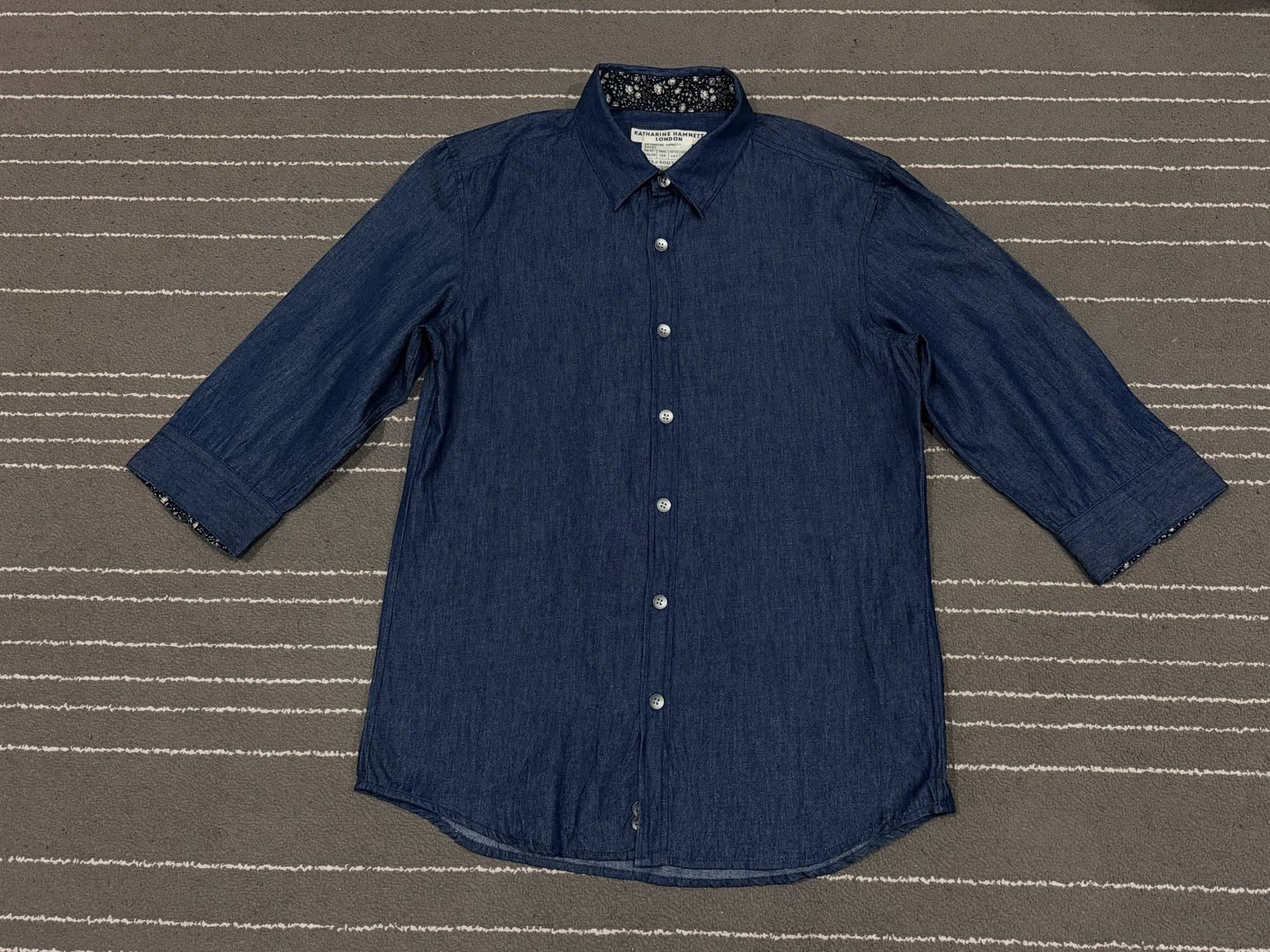 Katharine Hamnett London KATHARINE HAMNETT LONDON women denim shirt XS 2748 Size XS / US 0-2 / IT 36-38 - 3 Thumbnail