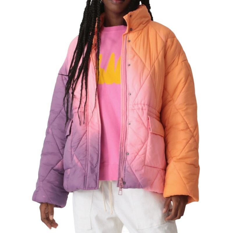 Other Electric & Rose Aiden Ombré Quilted Jacket in Multi, Size XS Size XS / US 0-2 / IT 36-38 - 1 Thumbnail