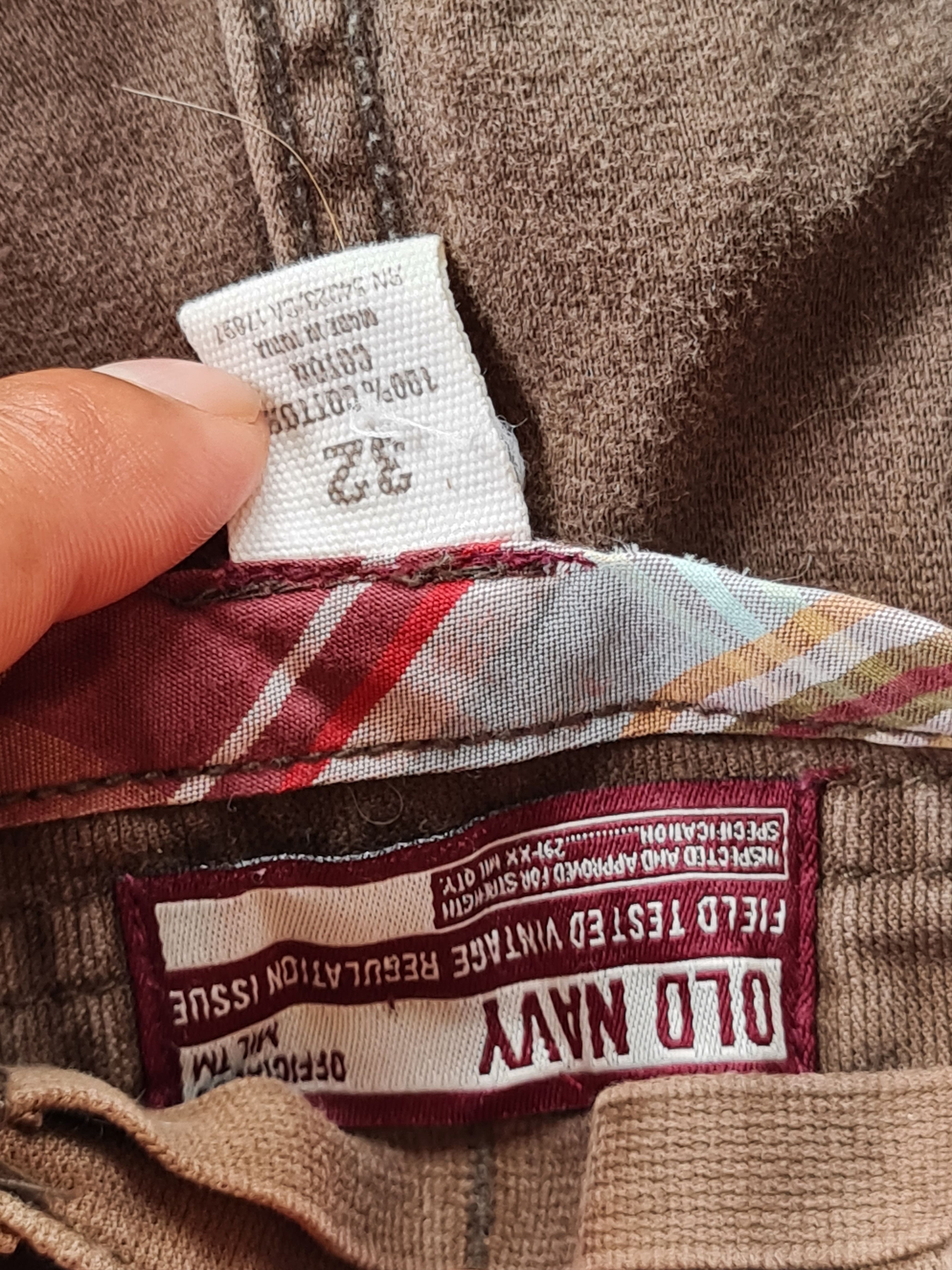 Old Navy × Vintage Vintage Old Navy Short Cargo Pants Size US 32 / EU 48 - 6 Thumbnail