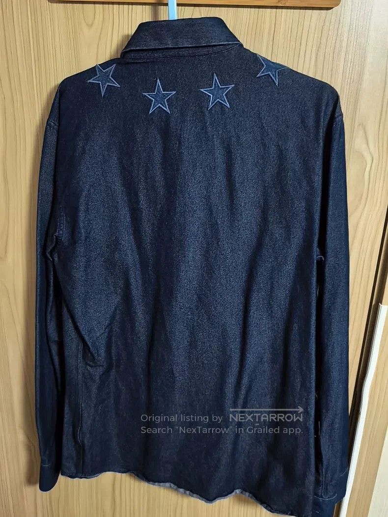 Givenchy Givenchy size 39 Hidden zipper star denim shirt Size US S / EU 44-46 / 1 - 2 Thumbnail