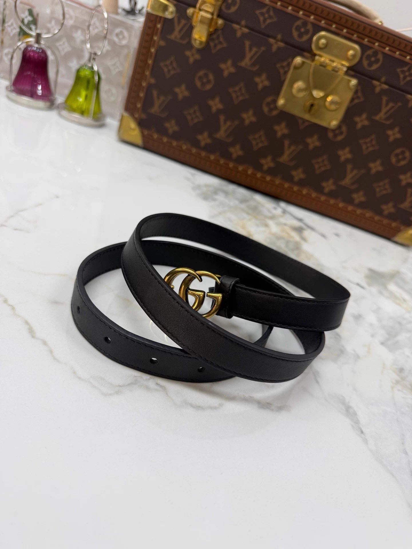 Gucci Classic Narrow Belt 85 99 New with dust bag