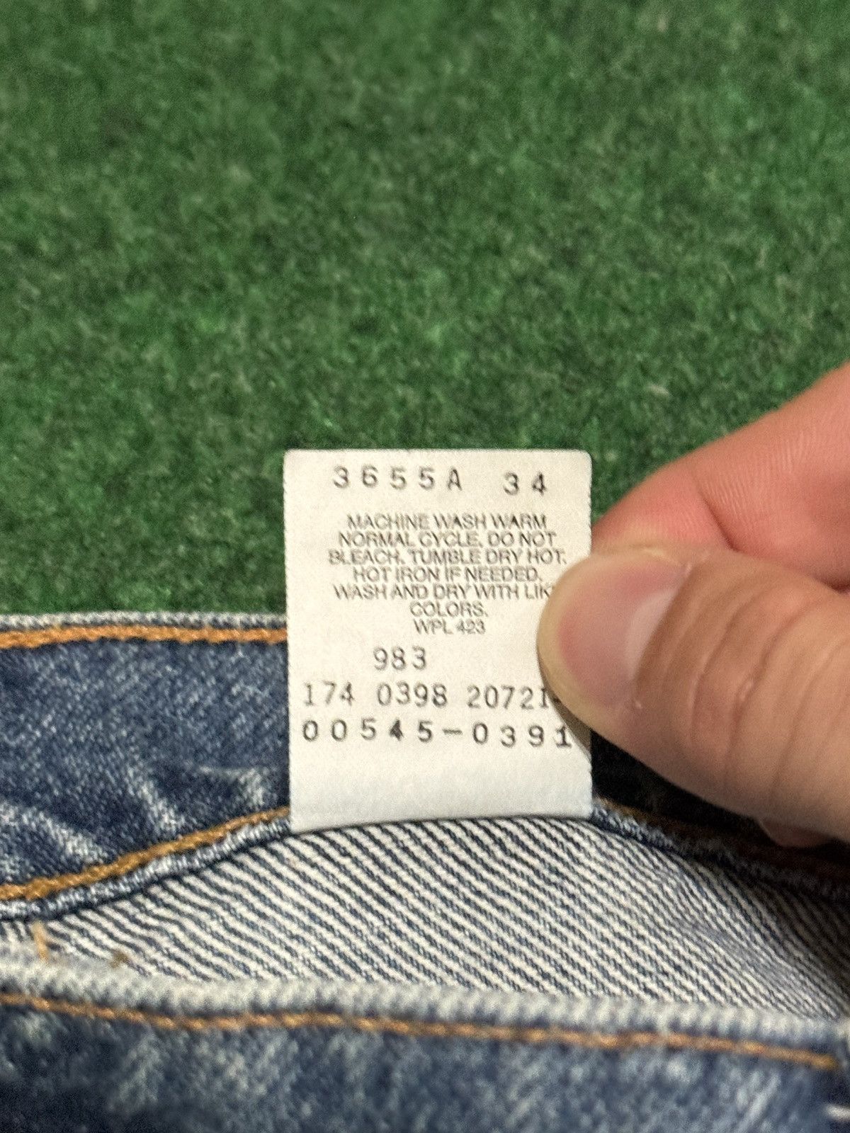 Levi's Vintage Clothing Levis Loose Fit Jeans 36x30 560 Baggy Grunge Vintage 90s Size US 36 / EU 52 - 5 Thumbnail