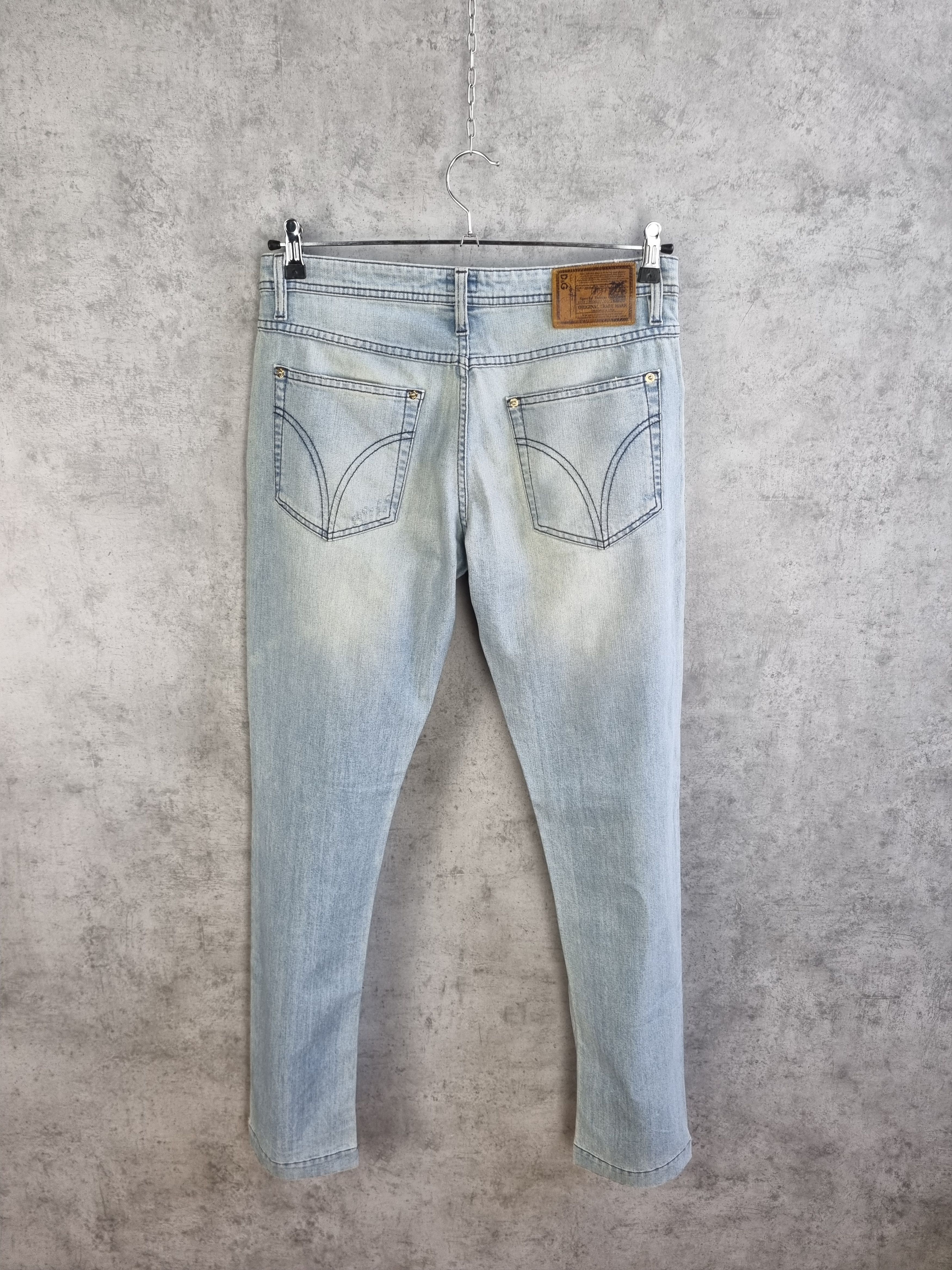 Dolce & Gabbana New Dolce Gabbana Stylish Relaxed Straight Light Soft Jeans Size US 28 / EU 44 - 15 Thumbnail