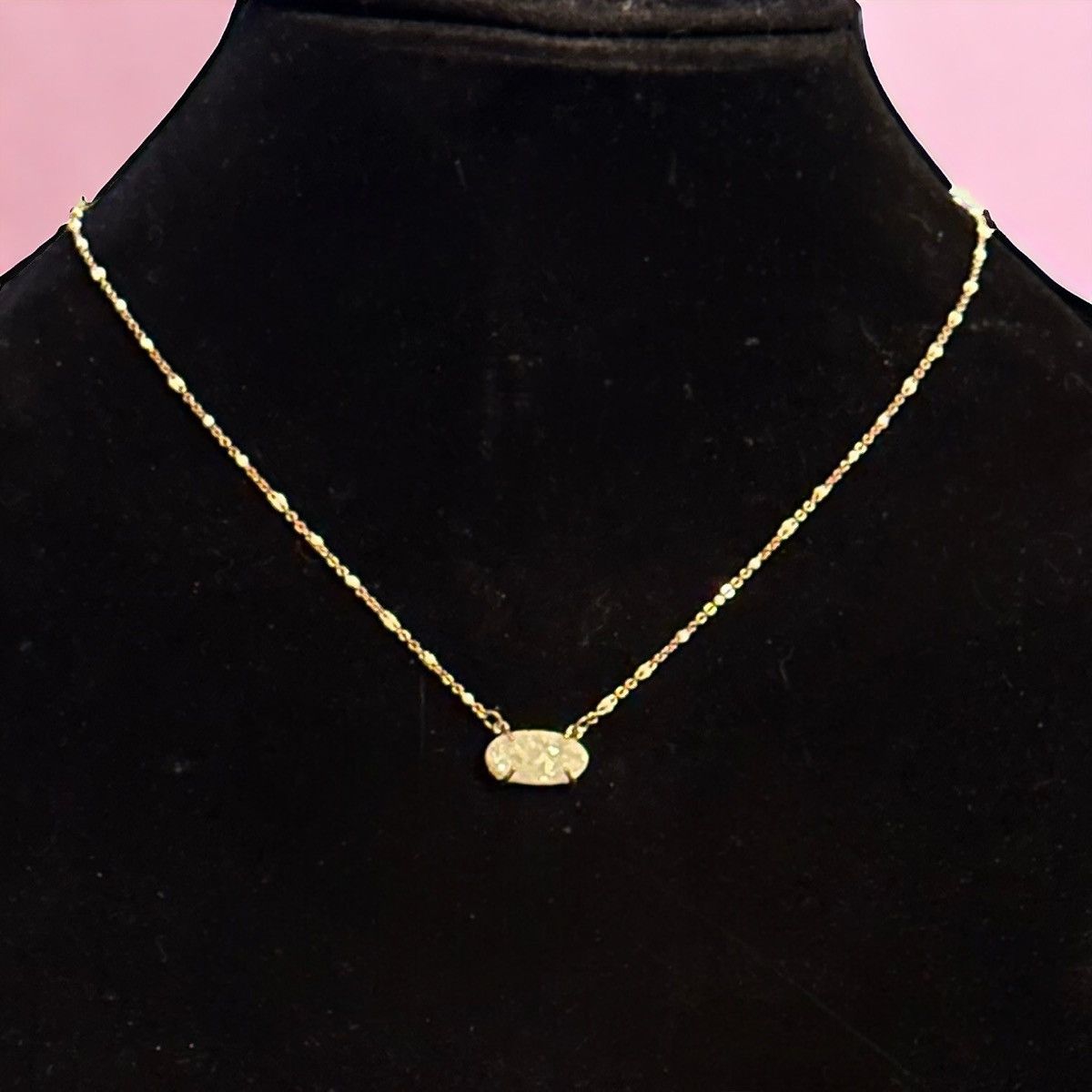 Other Luna Norte dainty druzy quartz necklace Size ONE SIZE - 1 Thumbnail