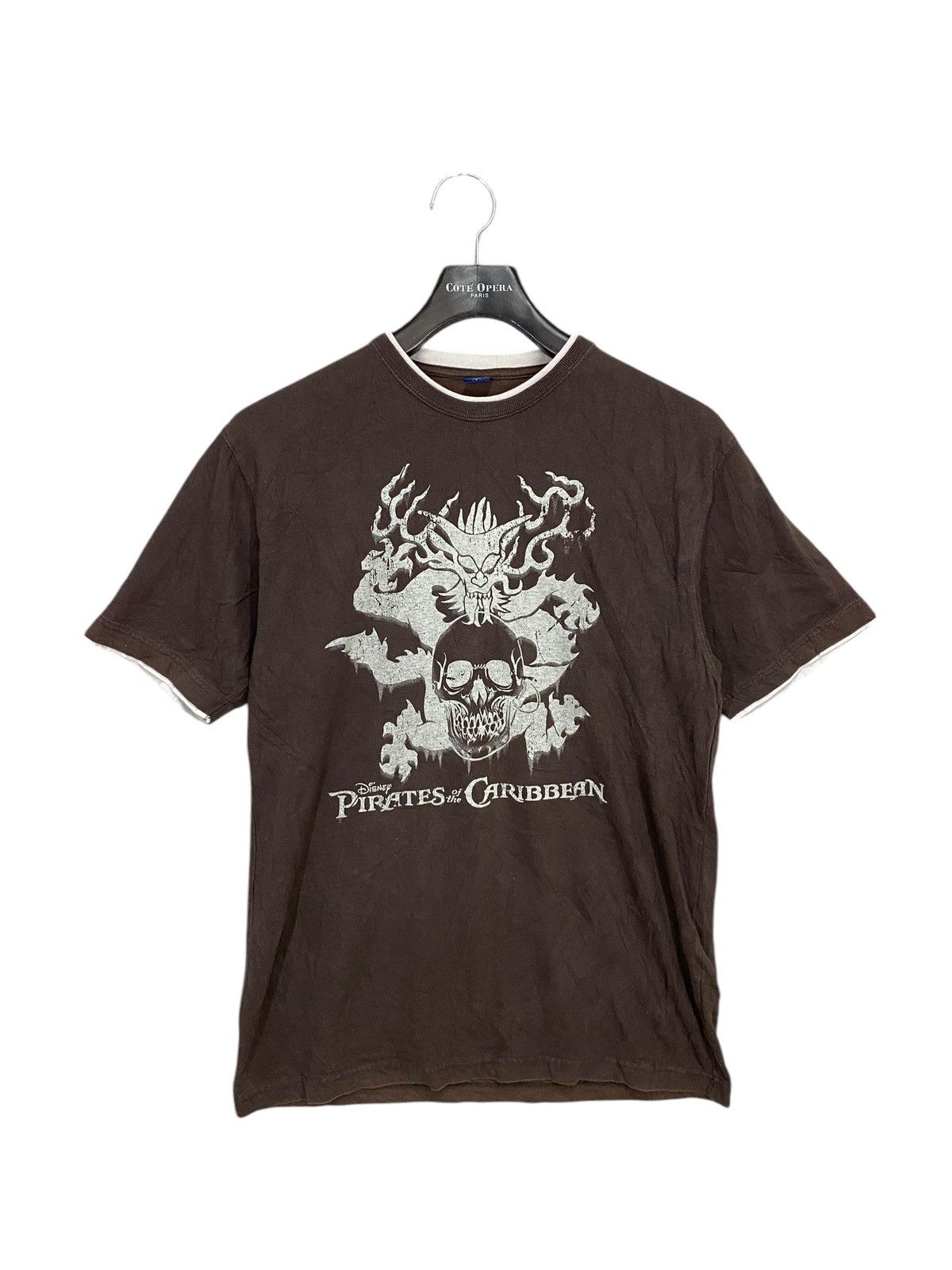 Disney × Japanese Brand Disney pirates of the caribbean tshirt double neck size L Size US L / EU 52-54 / 3 - 1 Thumbnail