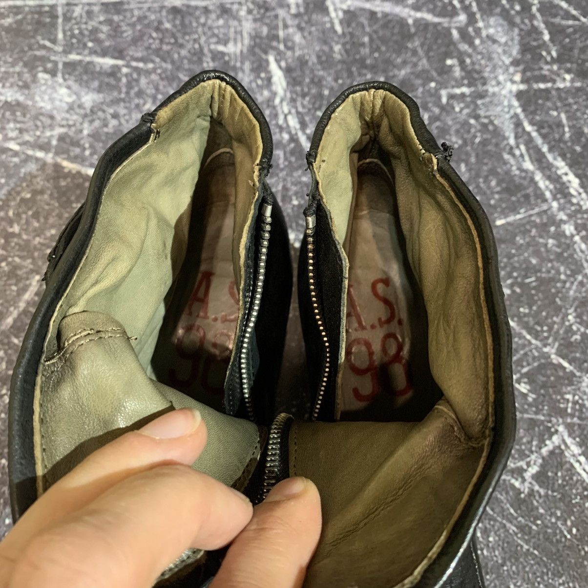 A.S.98 A.S 98 AirSteps Women’s Ankle Boots Size 39 Rick Owens Style Size US 9 / IT 39 - 14 Thumbnail