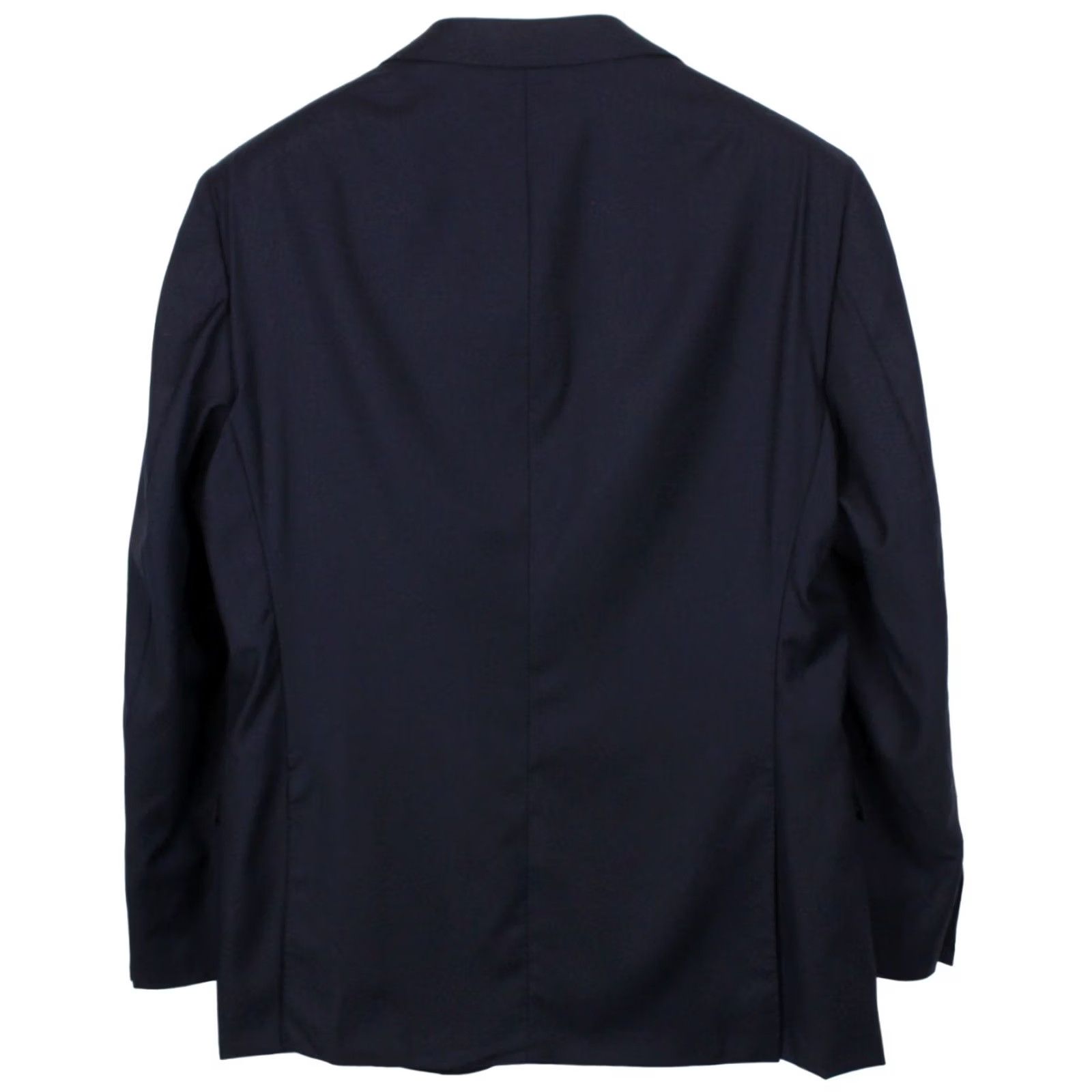 Suitsupply Suitsupply Napoli Single Breasted / Brescia Suit UK 46 / 42 Wool Blue Navy Regular Mens Suit Size 46R - 6 Thumbnail