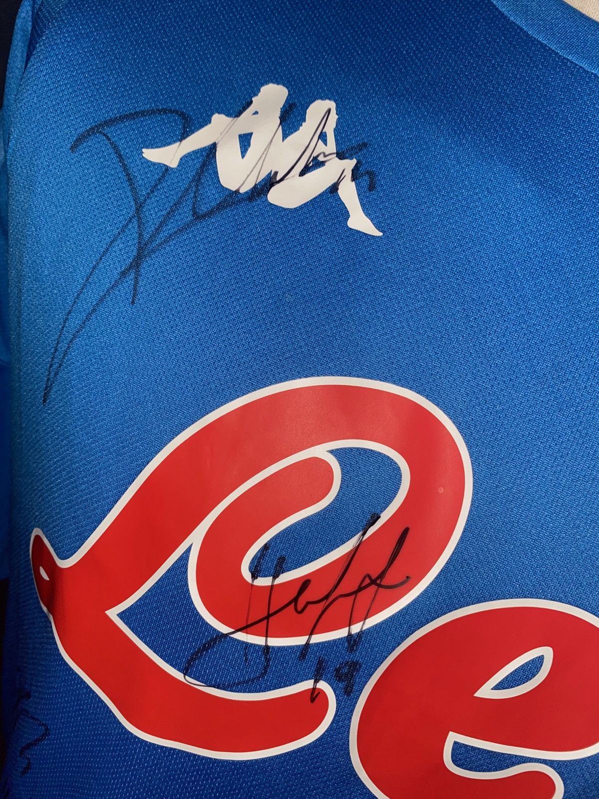 Kappa SSC Napoli FC - Squad Signed Shirt - 2020/21 - Large Size US L / EU 52-54 / 3 - 6 Thumbnail