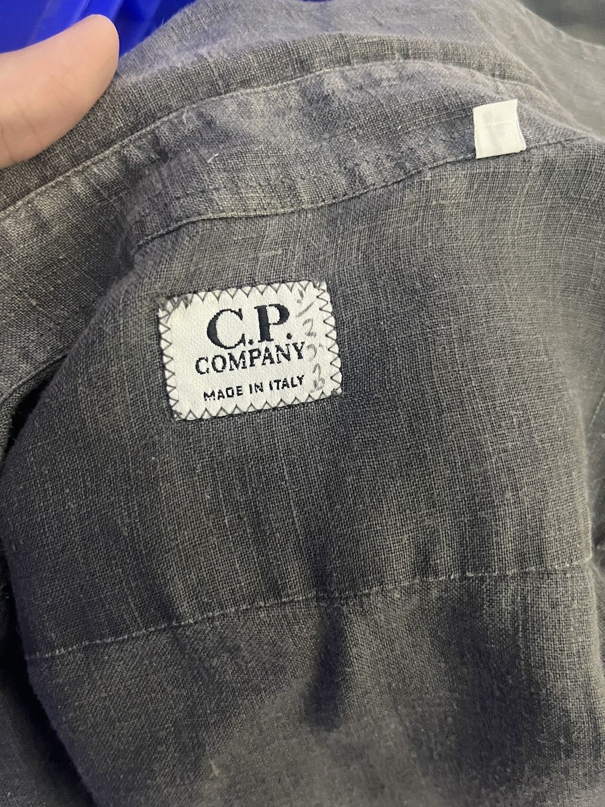 C.P. Company Vintage C.P. Company Grey Shirt Size US L / EU 52-54 / 3 - 4 Thumbnail