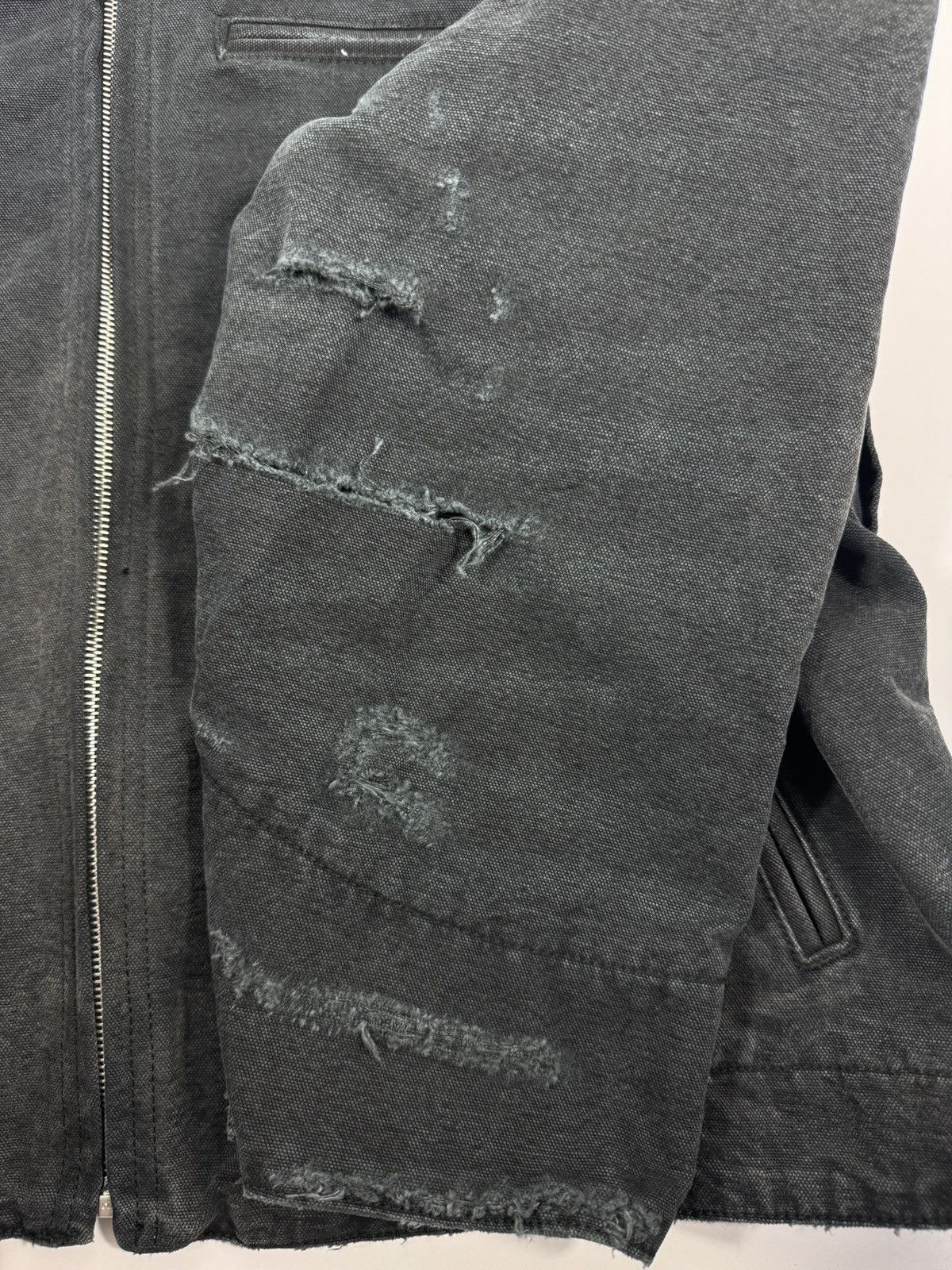 Enfants Riches Deprimes LOGO PRINT DISTRESSED DENIM JACKET Size US L / EU 52-54 / 3 - 5 Thumbnail