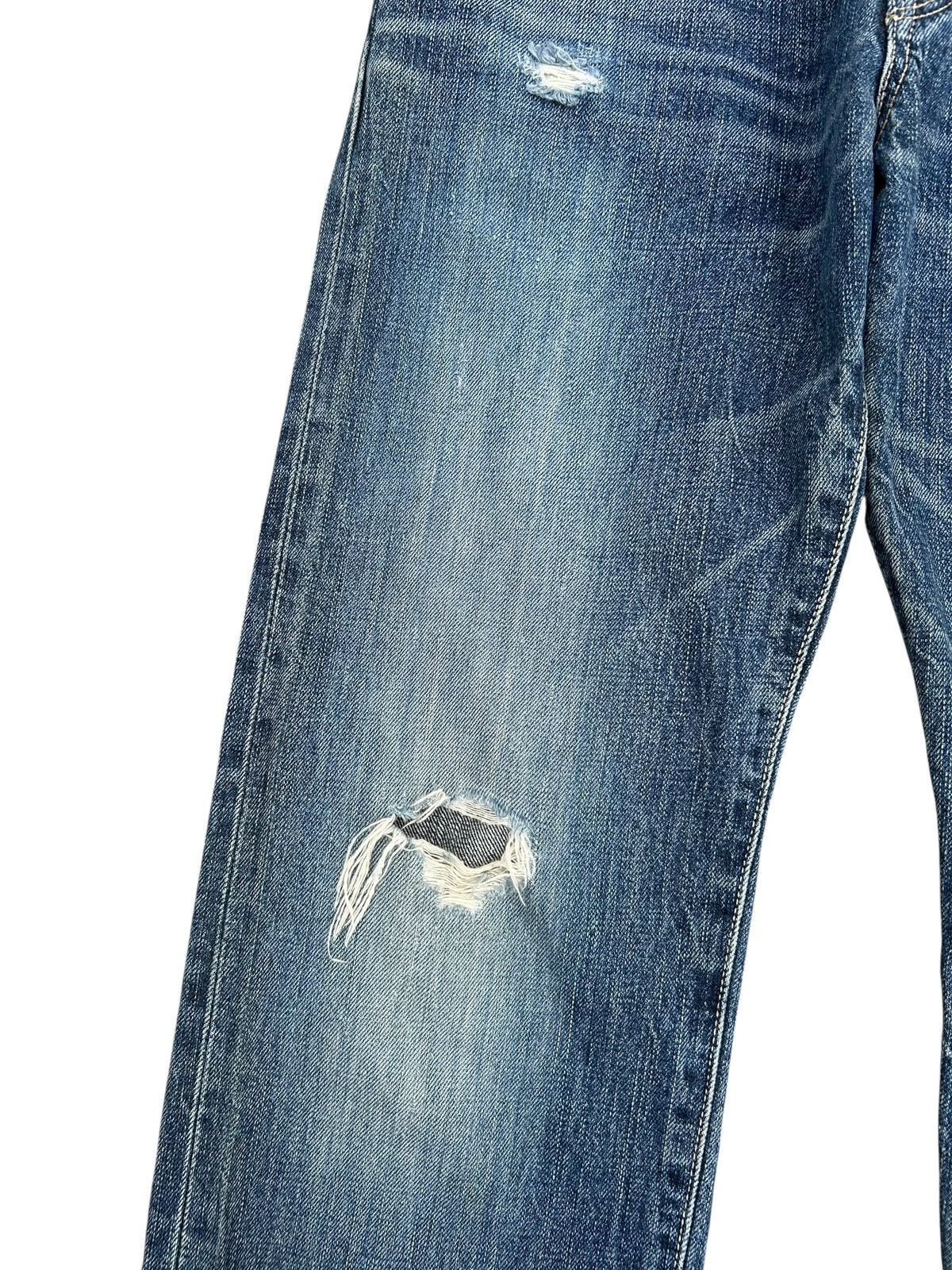 Kapital Vintage Edwin 505s Selvedge Distressed Denim Jeans Size US 28 / EU 44 - 5 Thumbnail