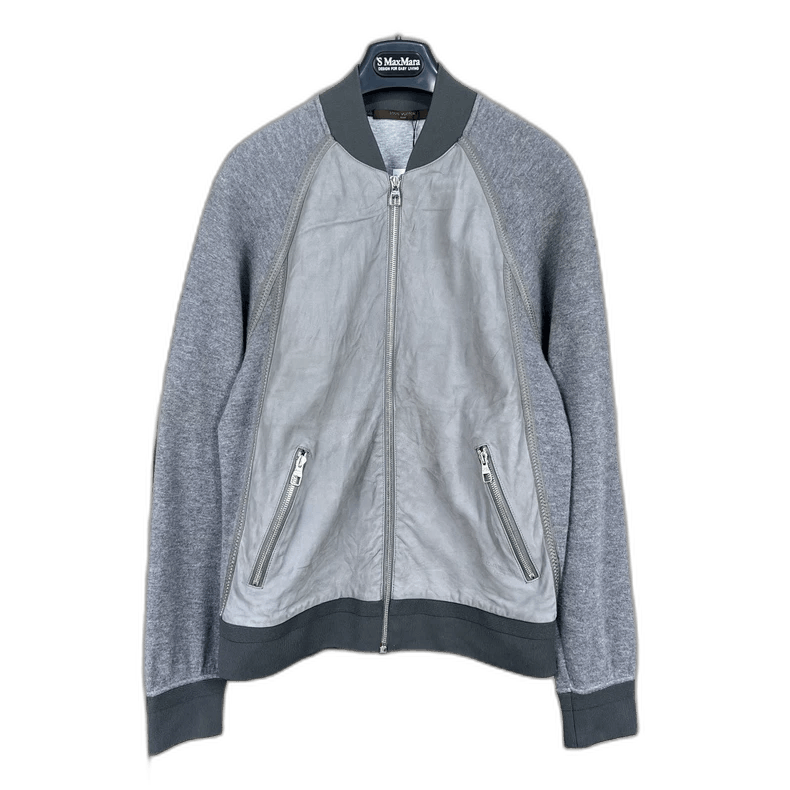 Louis Vuitton Louis Vuitton Wool Leather Zip Jacket Size S-yf Size US S / EU 44-46 / 1 - 1 Thumbnail