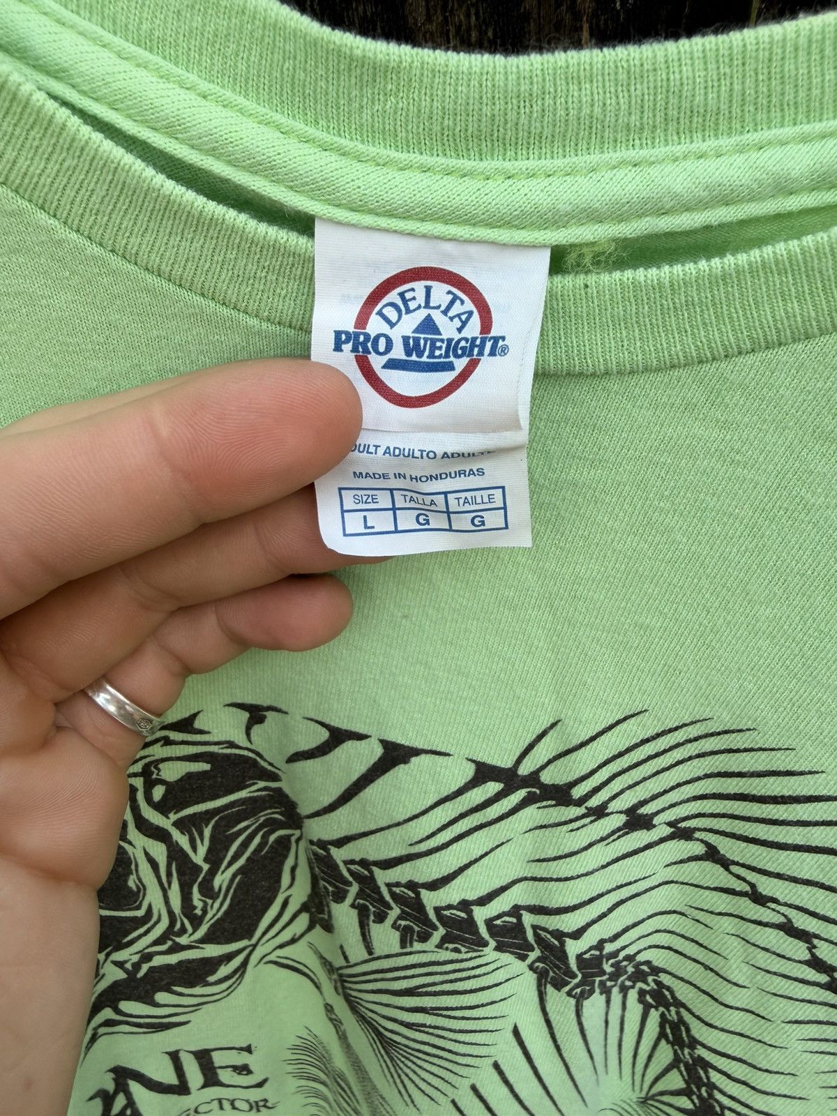 Delta Y2K ‘Bone Collector’ Bass tee Size US L / EU 52-54 / 3 - 5 Thumbnail