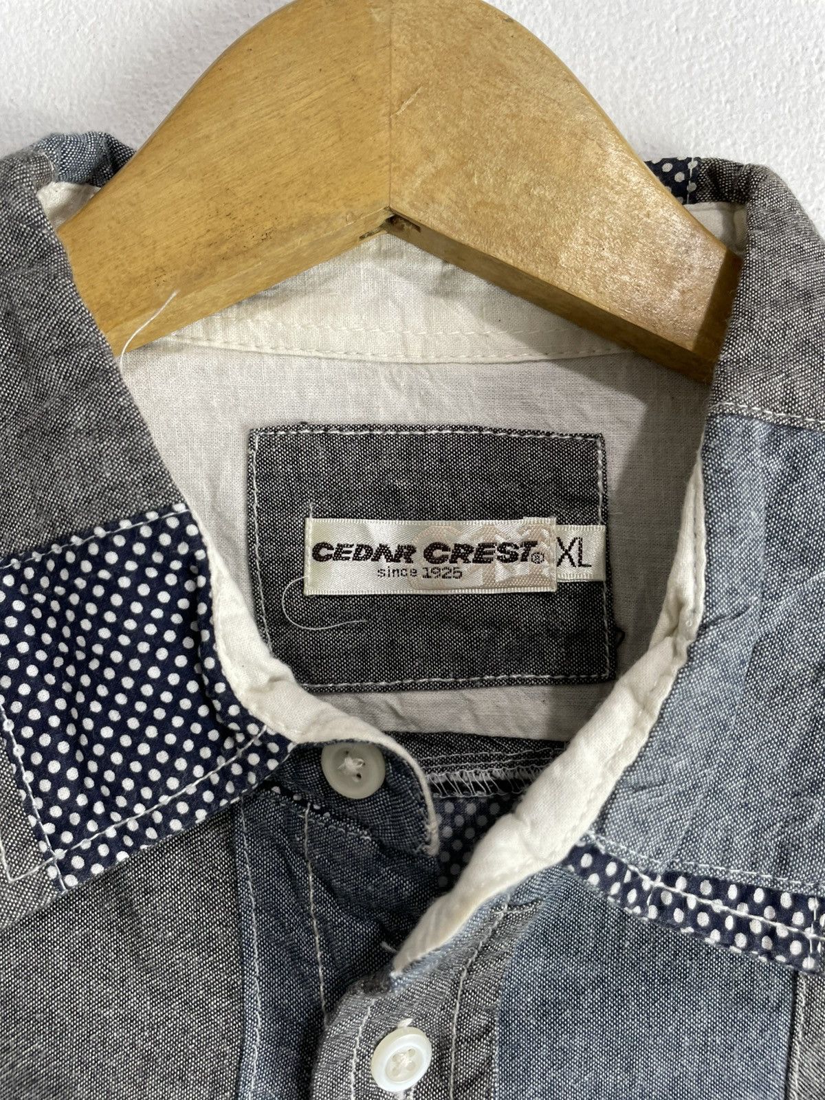 Japanese Brand Japanese Classic Patchwork Shirt Kapital Junya issey style Size US XL / EU 56 / 4 - 4 Thumbnail