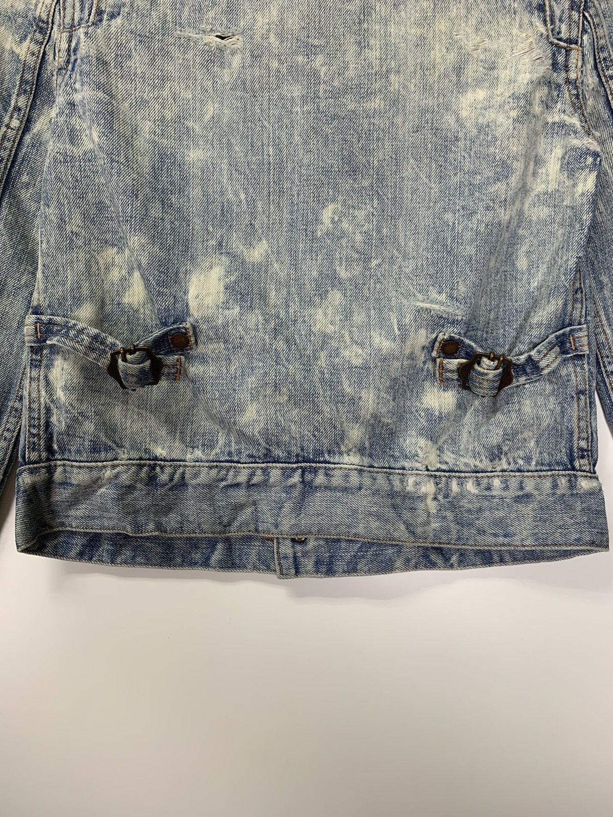 Japanese Brand Stunner crop denim jacket Size US S / EU 44-46 / 1 - 14 Thumbnail