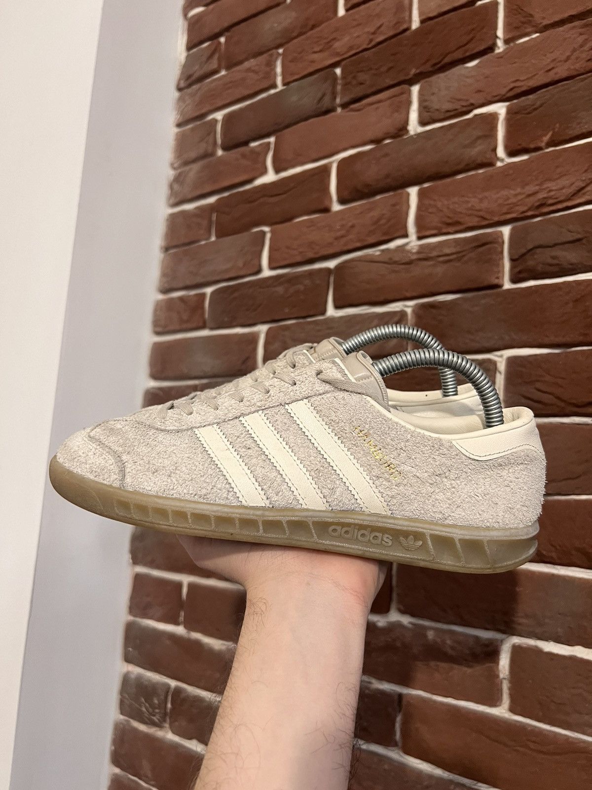 Adidas Adidas Hamburg Low Sneakers Casual Suede Shoes Hype Y2K Size US 7.5 / IT 37.5 - 2 Thumbnail
