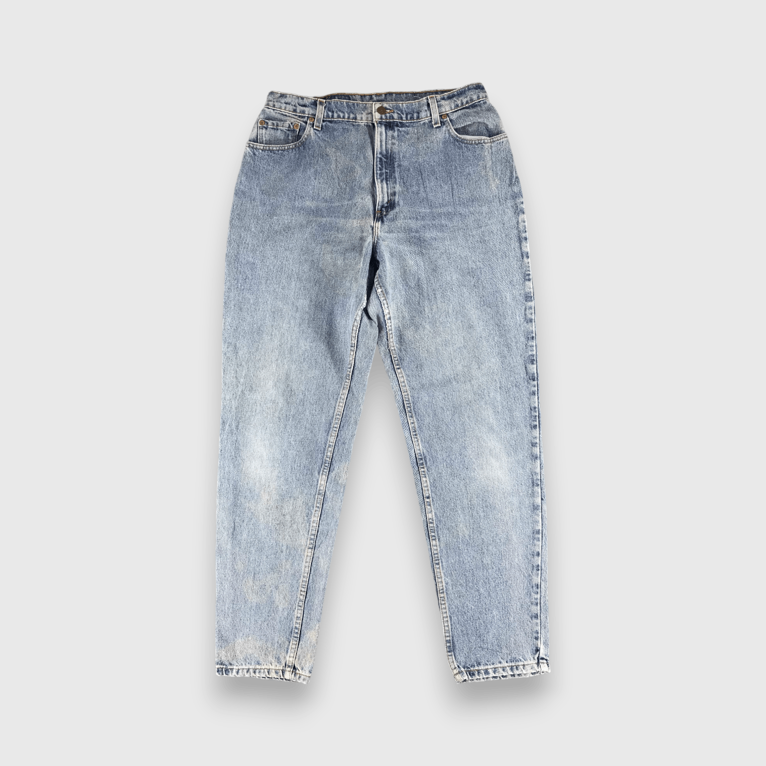 Levi's Vintage Levis 551 Jeans Stone Washed Denim -J516 Size US 33 - 1 Thumbnail