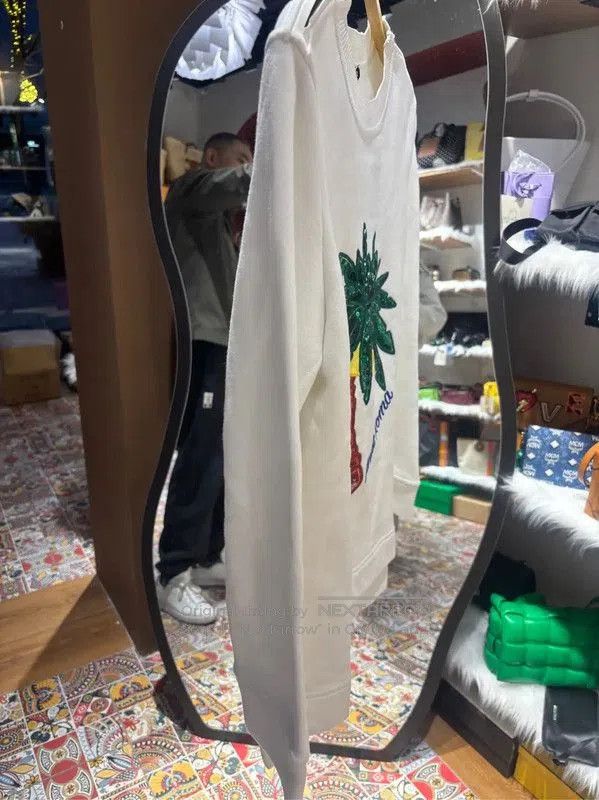 Fendi Fendi Spring Fall White Cotton Women's Sweatshirt . Size M / US 6-8 / IT 42-44 - 3 Thumbnail