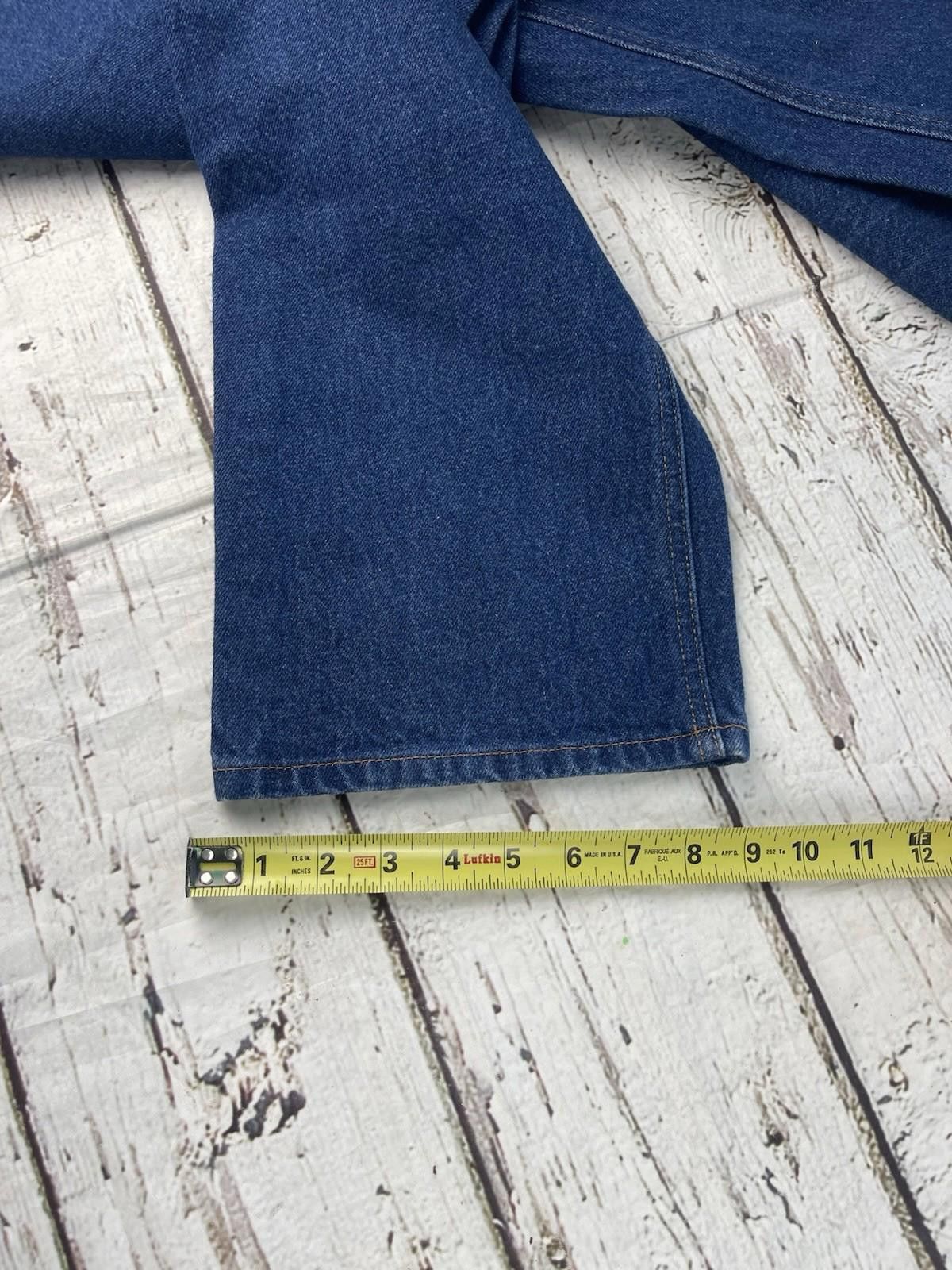 Carhartt Carhatt Dark Denim Men Jeans Size 36/32 Rental Size US 36 / EU 52 - 8 Thumbnail