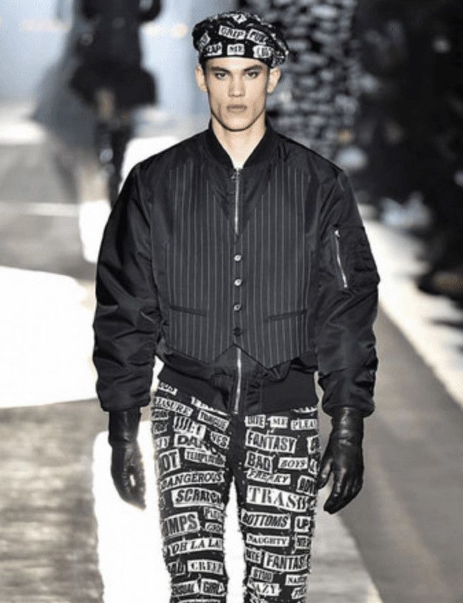 Moschino AW2018 Moschino Black Nylon Pinstriped Vest Bomber Jacket Size US L / EU 52-54 / 3 - 2 Thumbnail