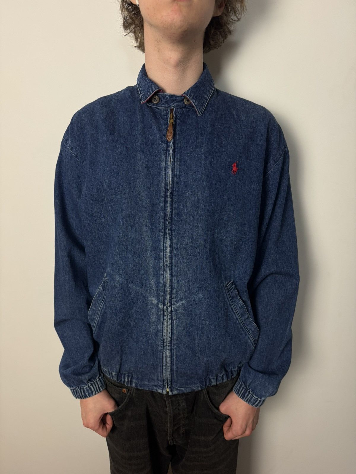 Polo Ralph Lauren Vintage 1980S Made In USA Polo Ralph Lauren Denim jacket Size US S / EU 44-46 / 1 - 20 Thumbnail