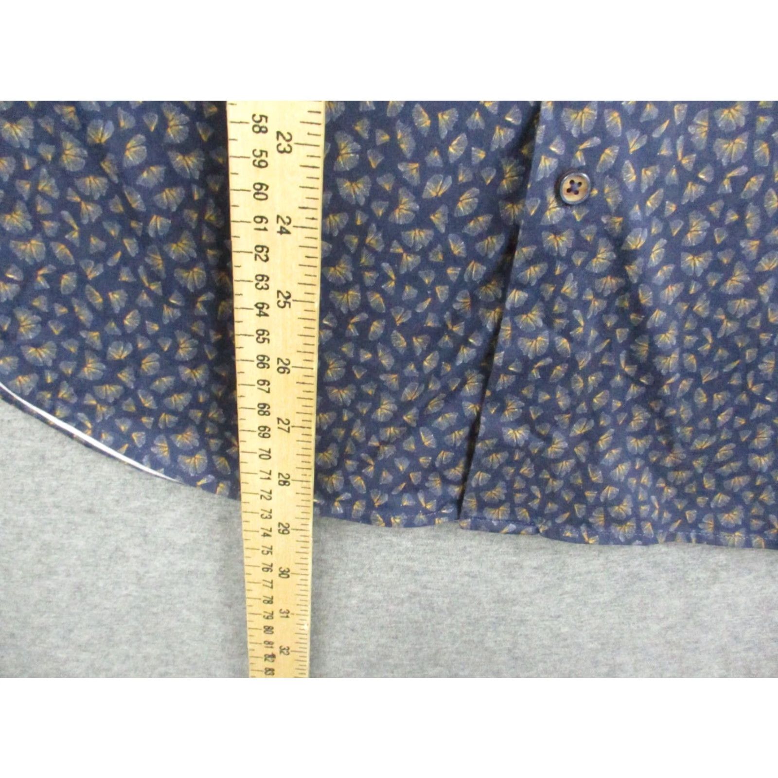 BUGATCHI BUGATCHI Shirt Medium Mens Animal Print Luxury Sport Classic 3 Way Stretch RARE Size US M / EU 48-50 / 2 - 5 Thumbnail