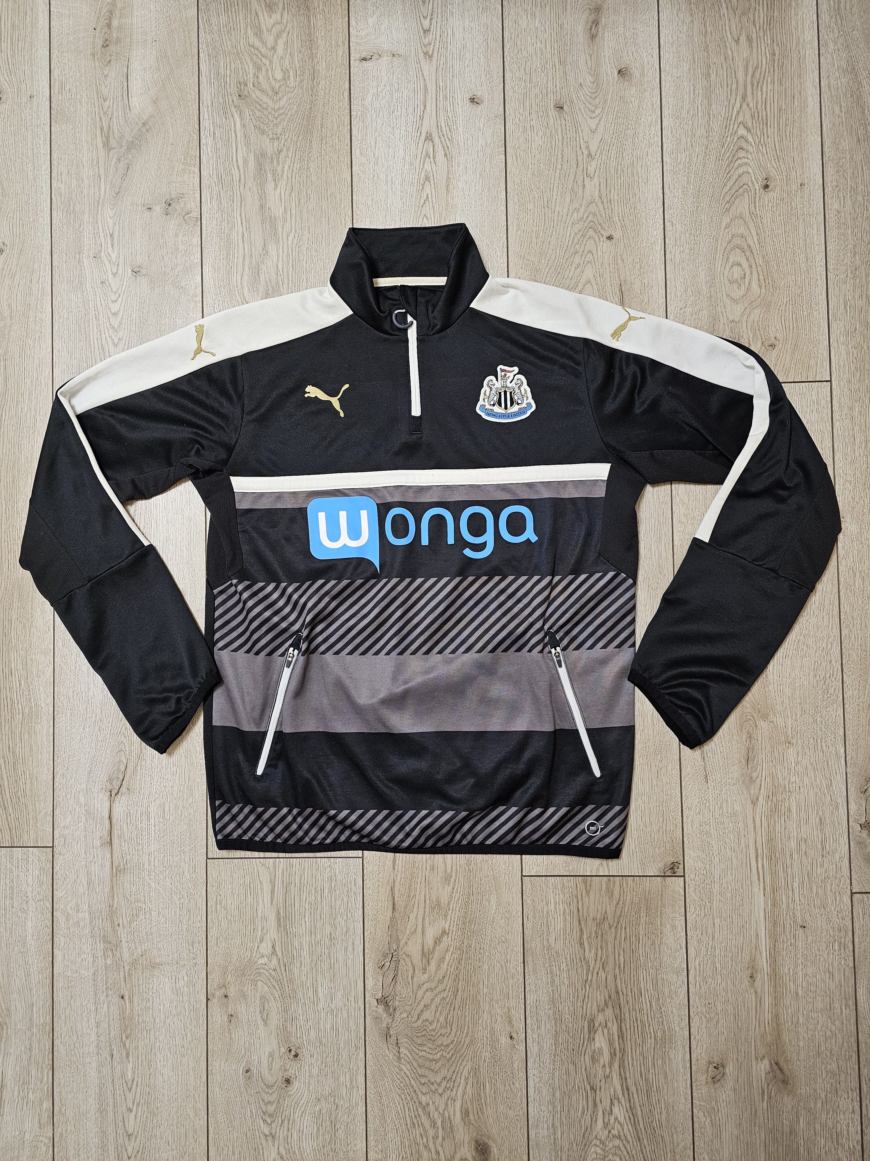NEWCASTLE 2016 2017 FOOTBALL JACKET SOCCER ZIP JACKET