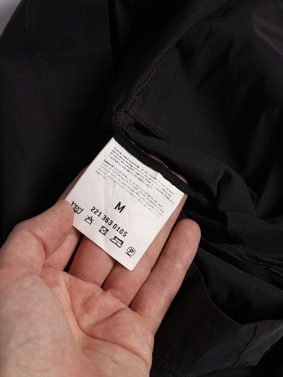 Rundholz Rundholz Black Label Dark Navy Linen Cotton Nylon Wide Pants Size 28" / US 6 / IT 42 - 5 Thumbnail