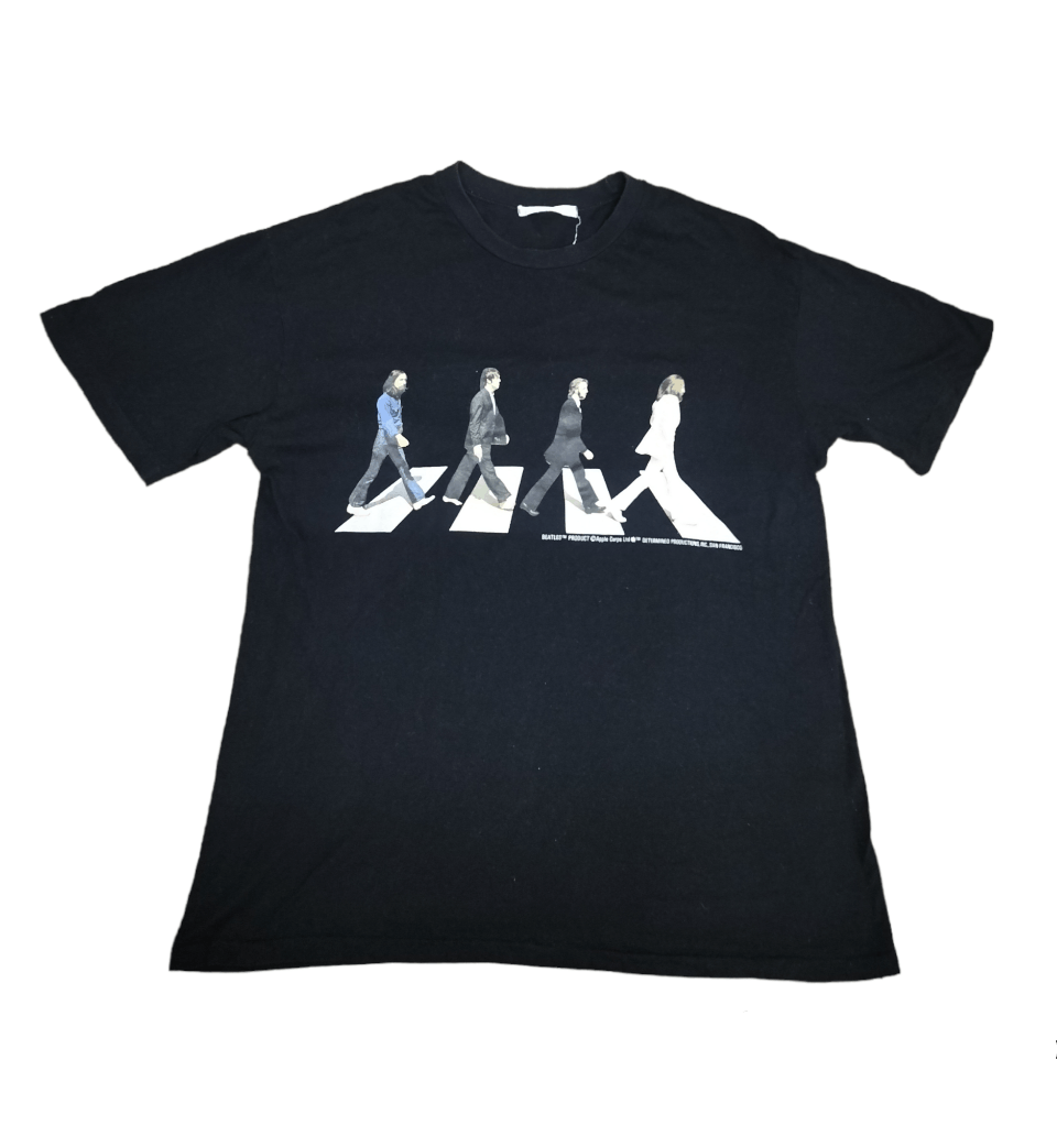 Vintage Japan the Beatles Abbey road tshirt