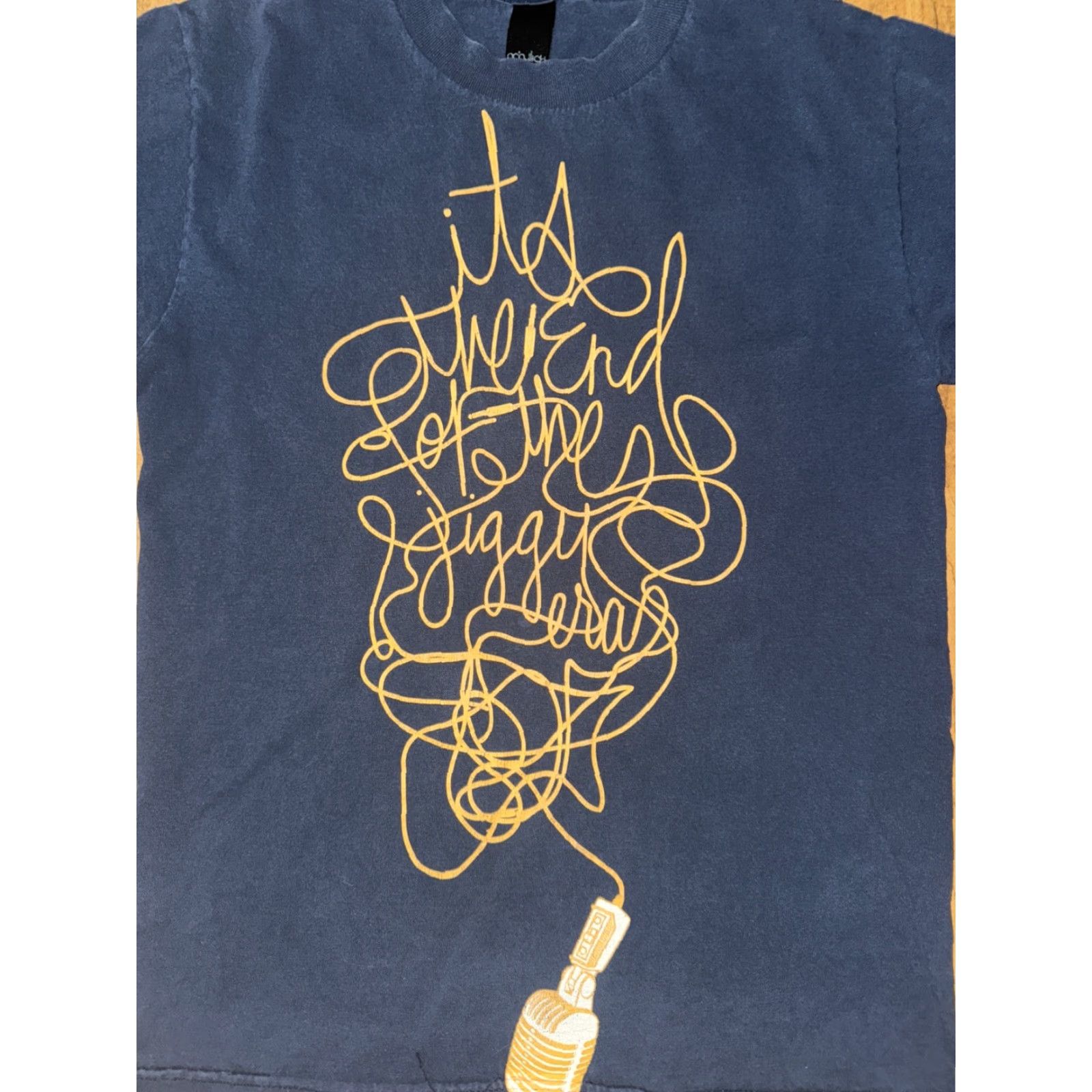 J Brand VINTAGE ACRYLICK T-Shirt Men S Blue 17.5x25 Shirt Small Size US S / EU 44-46 / 1 - 2 Thumbnail