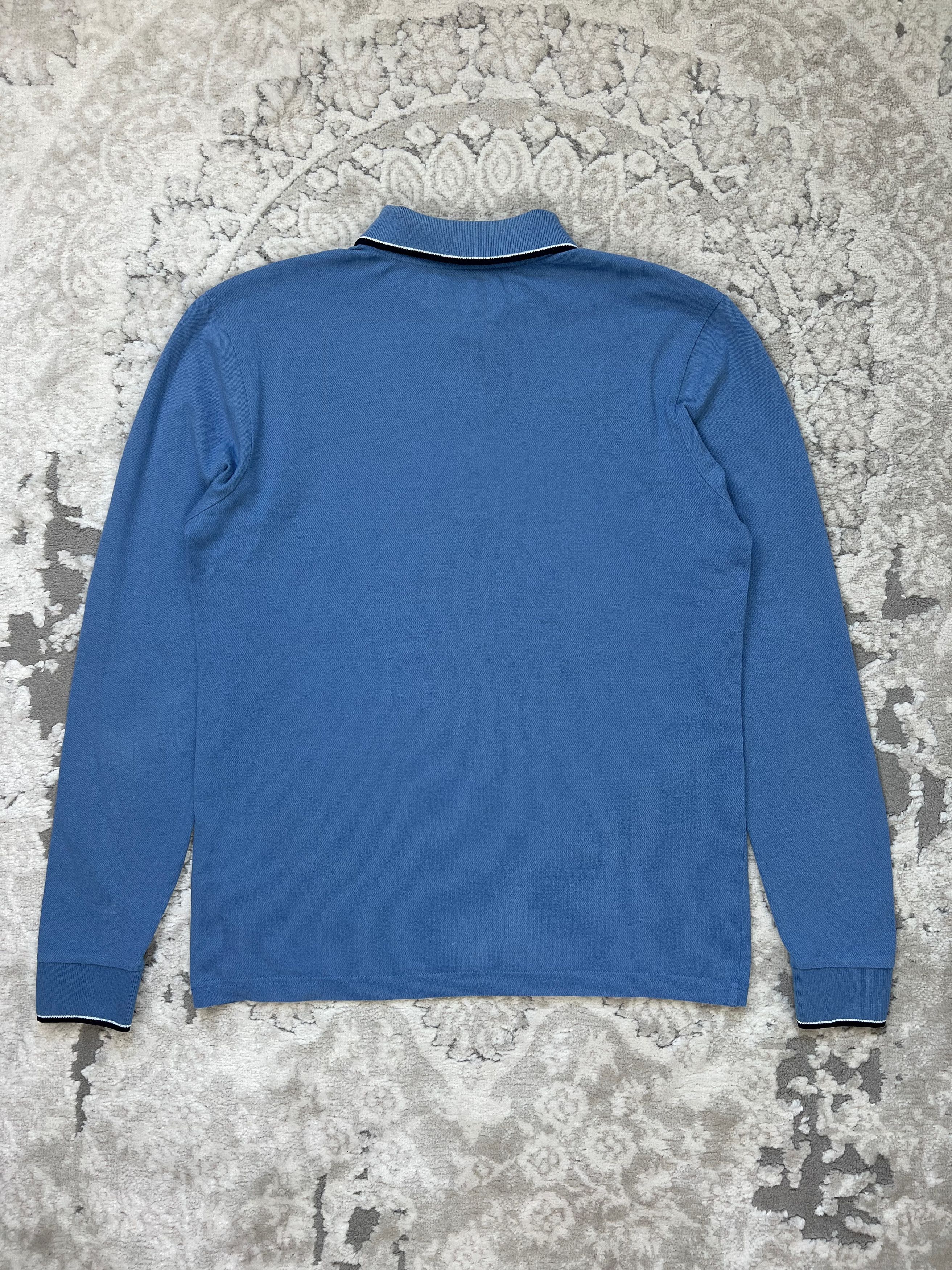 Kappa Kappa Long Sleeve Polo Shirt Blue M Size US M / EU 48-50 / 2 - 7 Thumbnail