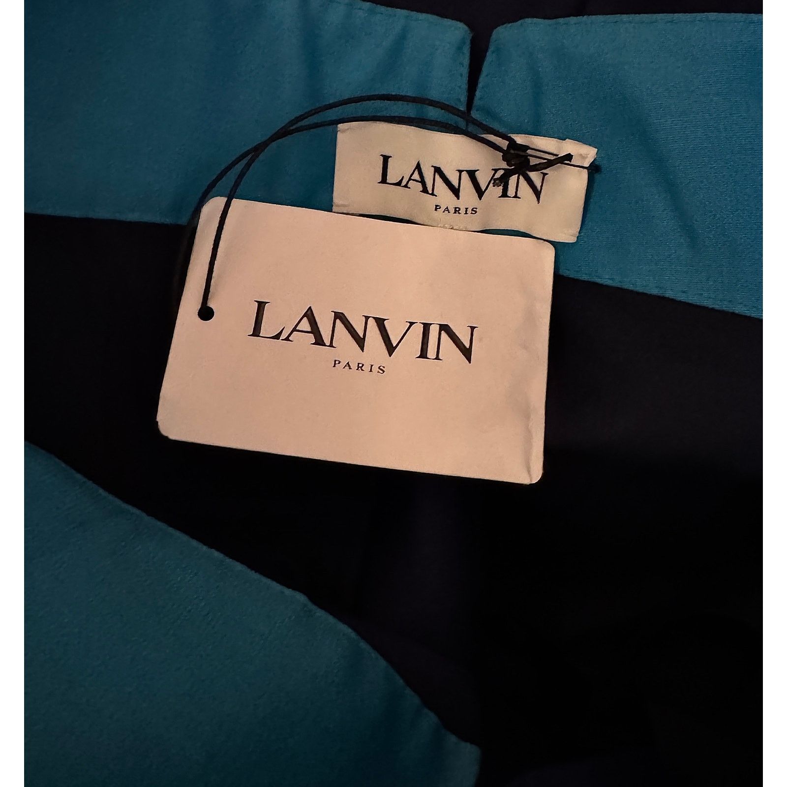 Lanvin Lanvin NWT Fitted Quilted Waistband and w/ Metal Pant Size US 30 / EU 46 - 1 Thumbnail