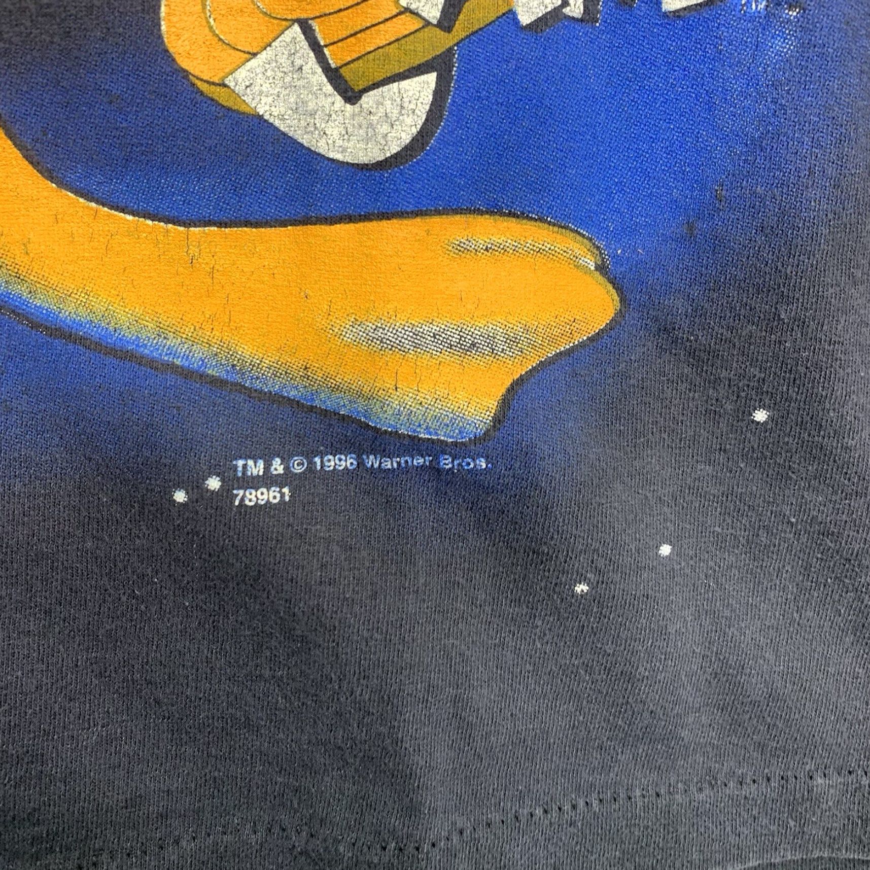 Vintage VINTAGE Space Jam Looney Tunes Shirt Mens XL Monstars Bugs Daffy Long Sleeve AOP Size US XL / EU 56 / 4 - 4 Thumbnail