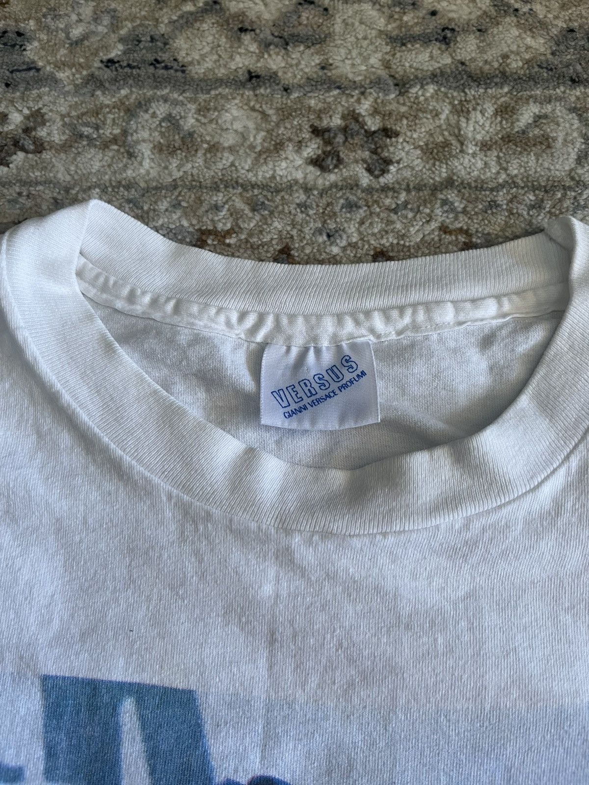 Versus Versace VERSACE BRUCE WEBER PHOTO LONG-SLEEVE TEE WHITE 90’s M Size US M / EU 48-50 / 2 - 3 Thumbnail