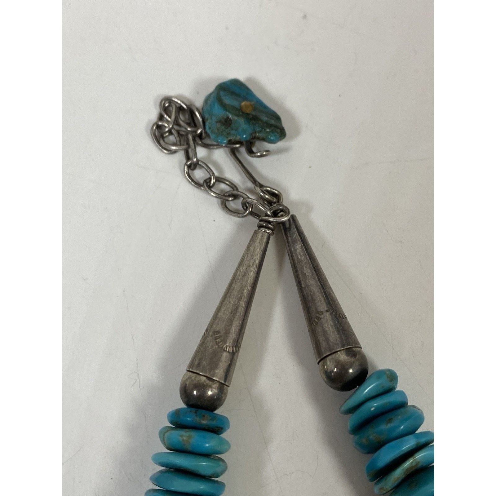 Other Native American Turquoise Heishi Disc Bead Necklace Size ONE SIZE - 2 Thumbnail