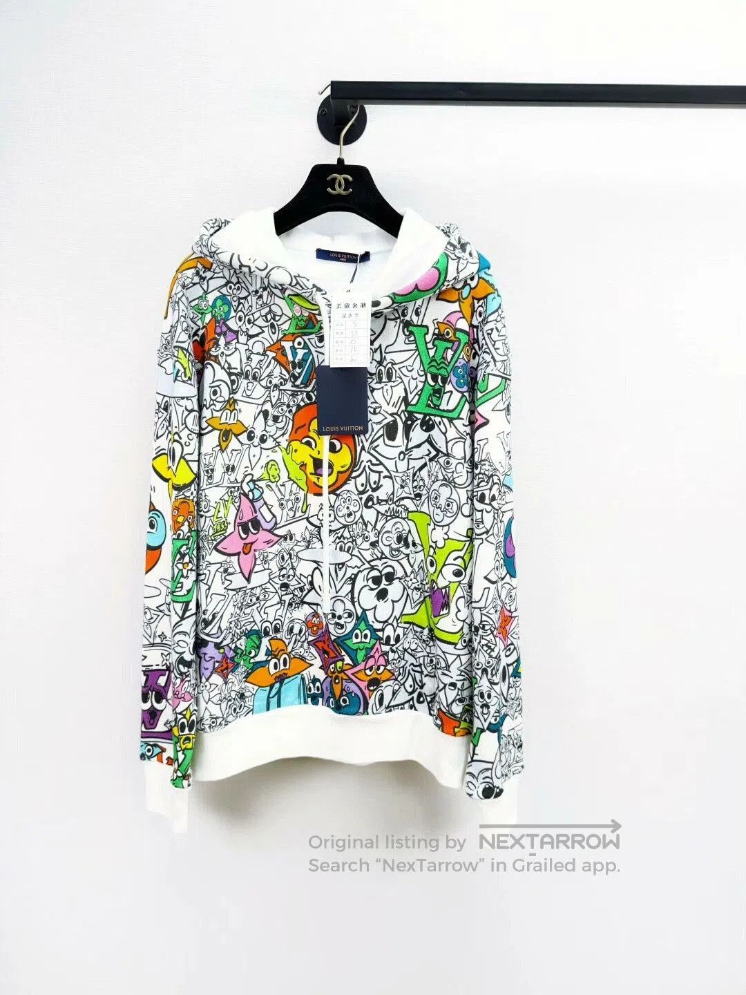 Louis Vuitton Louis Vuitton Comic Print Sweatshirt. Size US S / EU 44-46 / 1 - 1 Thumbnail
