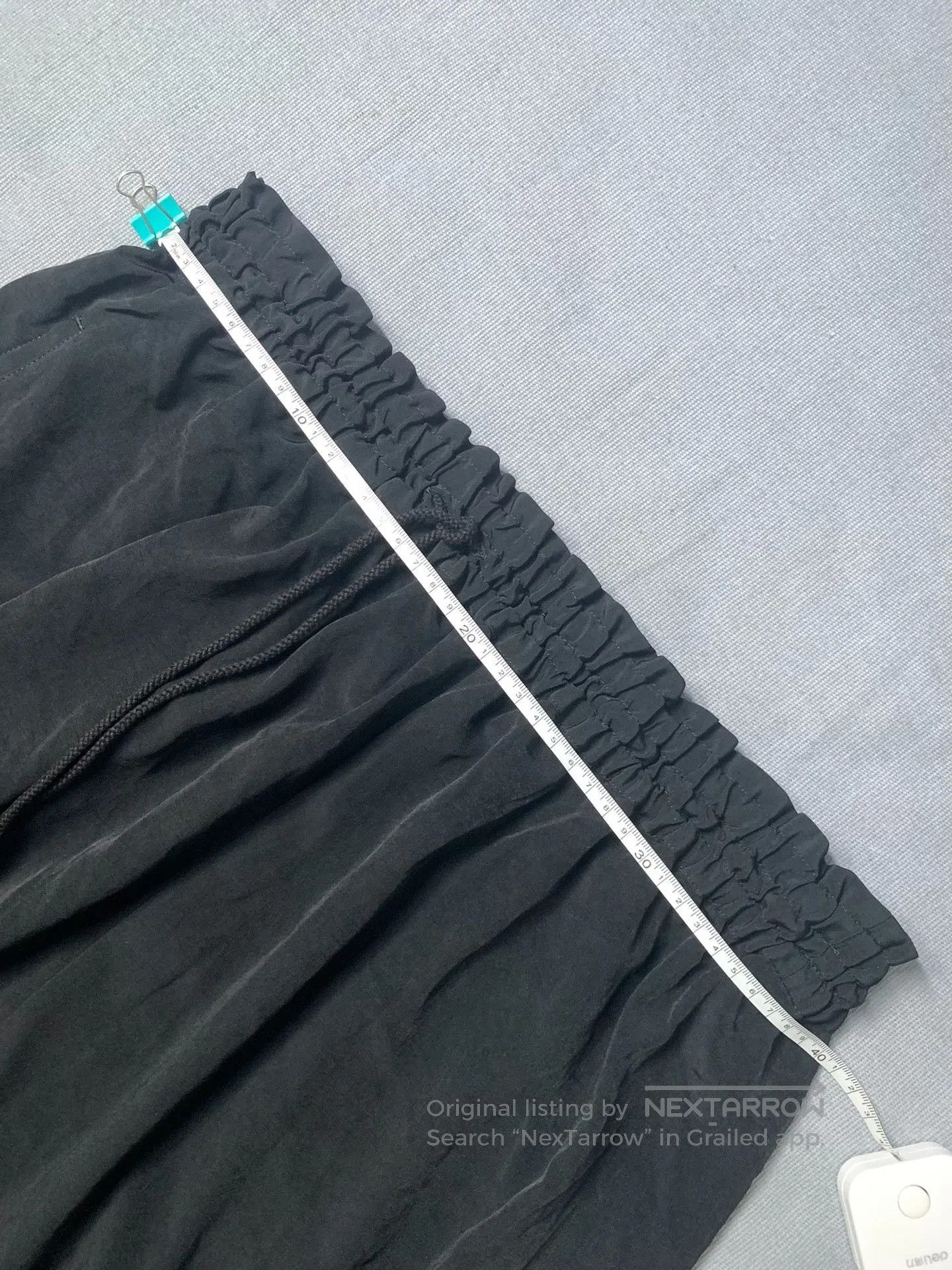 Y's Yohji Yamamoto 22SS Triacetate Harem Pants. Size 28" / US 6 / IT 42 - 5 Thumbnail