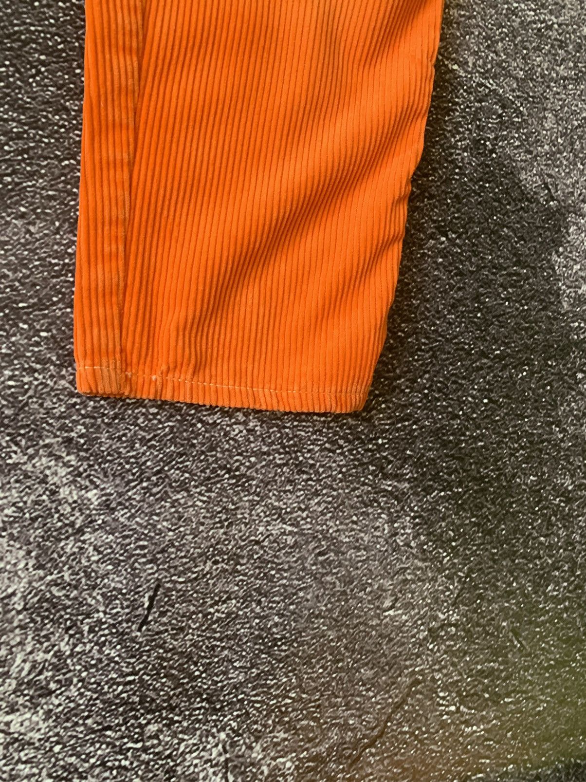 Fiorucci Fiorucci Corduroy Orange Velvet Trousers Safety Jeans Size 25" / US 0 / IT 36 - 11 Thumbnail