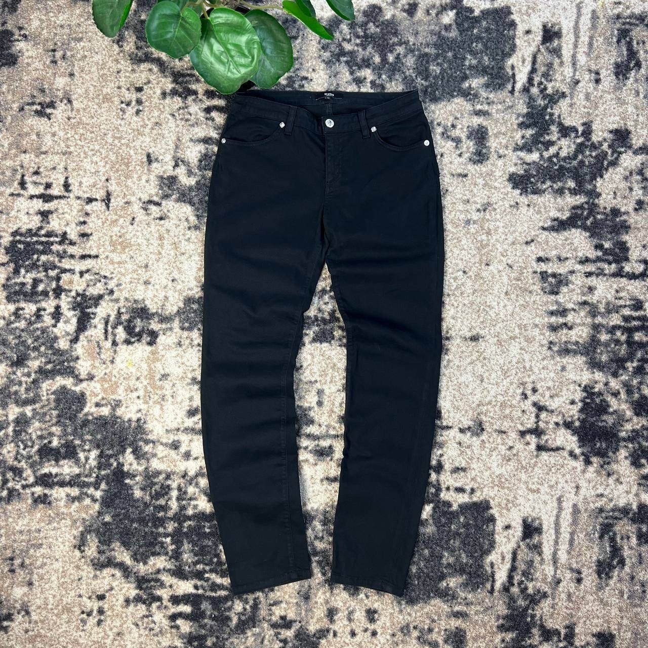 Versus Versace Versace Versus Luxury Black Skinny Fit Denim Jeans Size 30" / US 8 / IT 44 - 2 Thumbnail