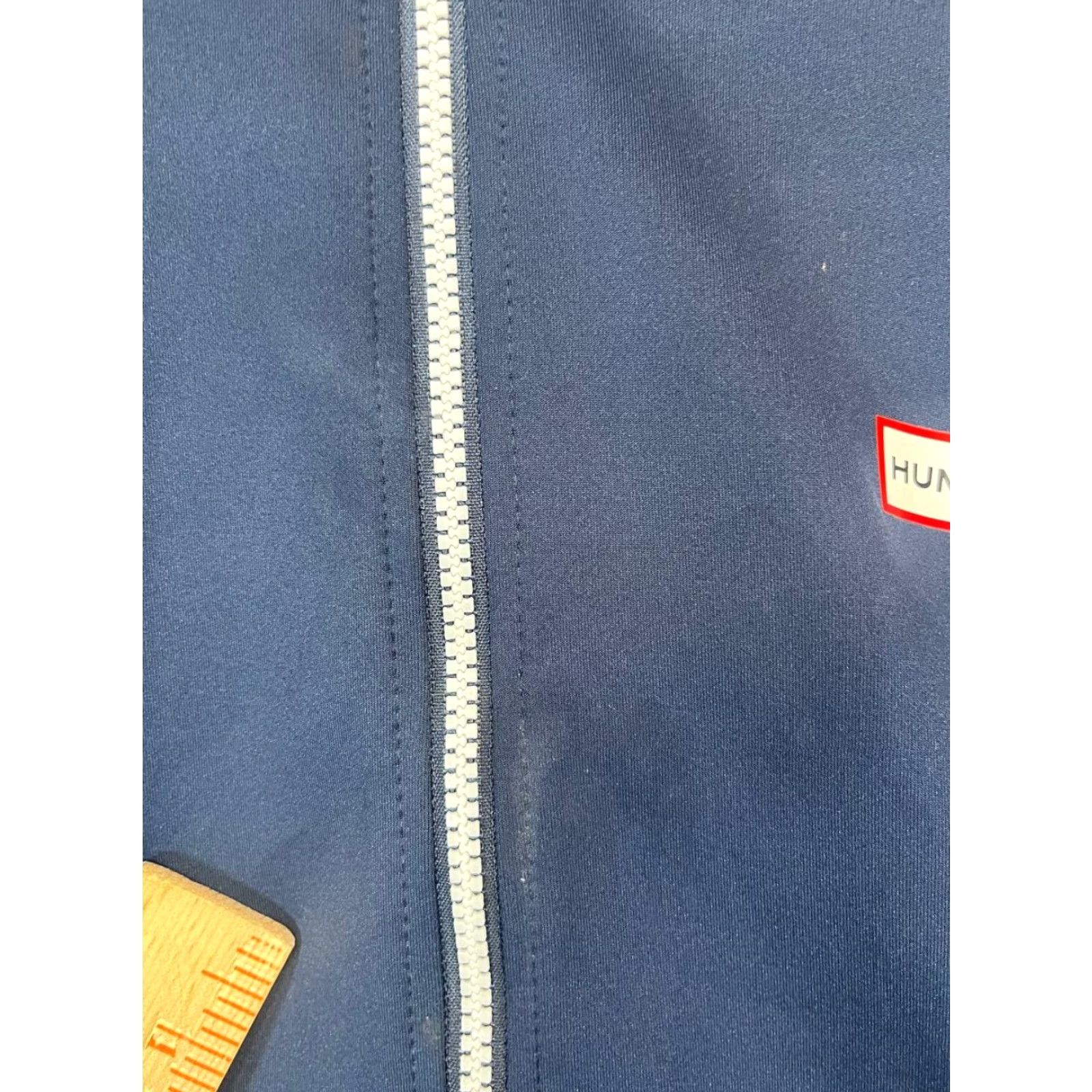 Hunter NWT Hunter Full Zip Sleeveless Hoodie Dress Womens 3X Navy Blue Collared Zip Jacket Dress Women's Sleeveless Short Zip Vest? Size XXL / US 16-18 / IT 52-54 - 6 Thumbnail