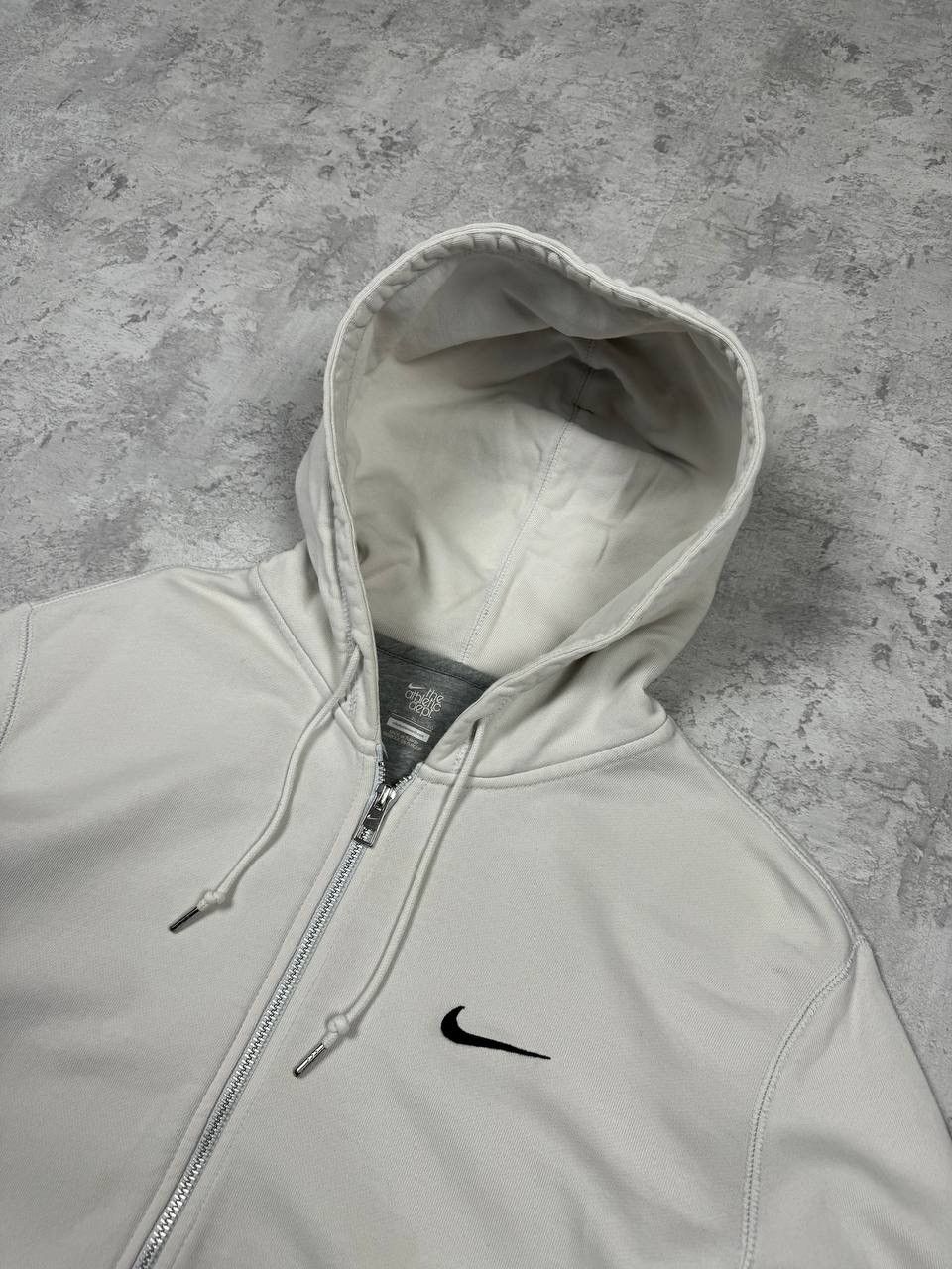 Nike Vintage Nike Y2K White Zip Hoodie Size US XL / EU 56 / 4 - 6 Thumbnail