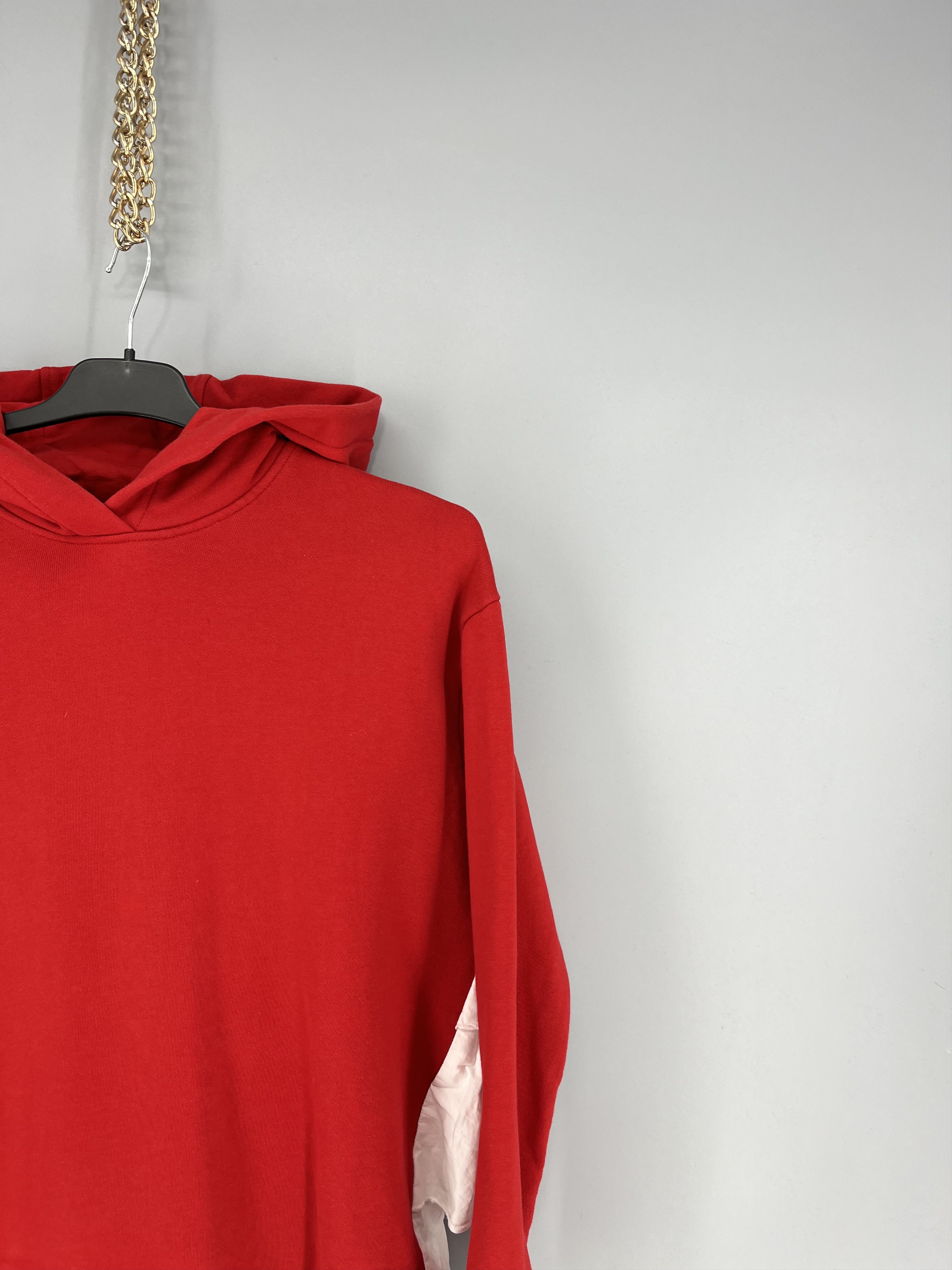 Karl Lagerfeld Woman’s Karl Lagerfeld Sweatshirt Ruffle Rad Hoodie W/Logo Size M / US 6-8 / IT 42-44 - 5 Thumbnail