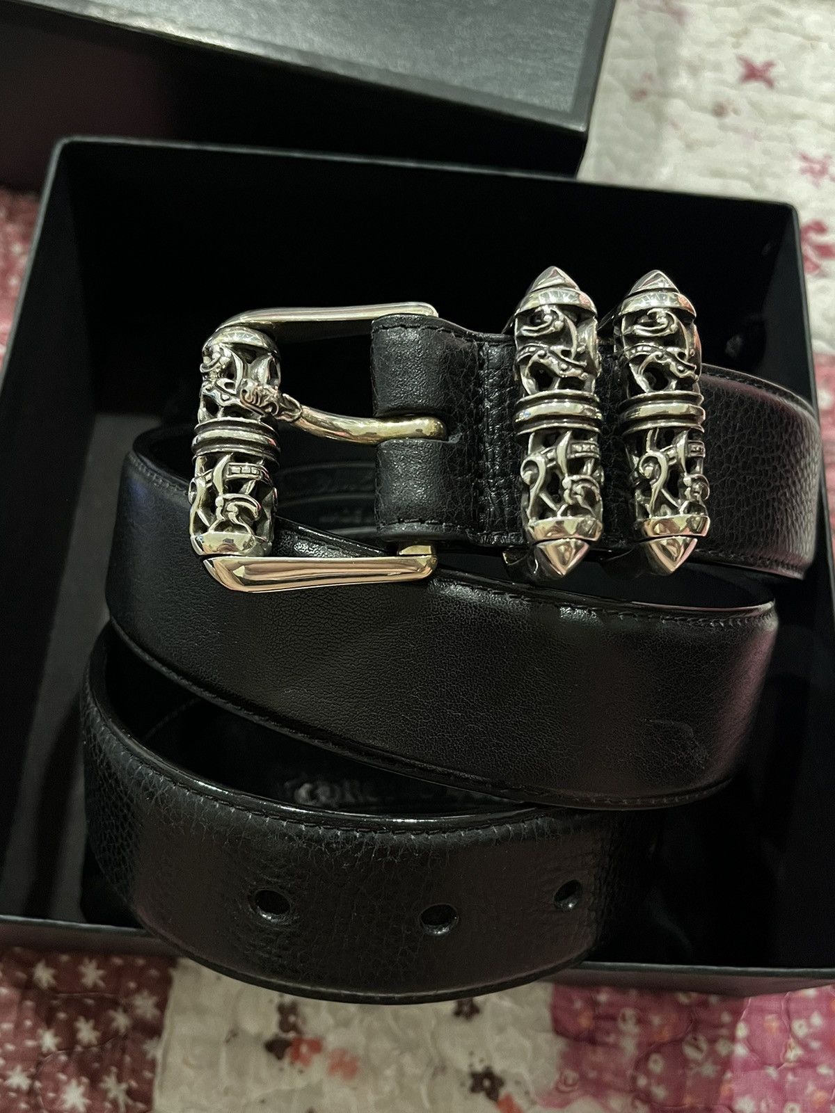Chrome Hearts Chrome Hearts Celtic Roller Belt Size 34 - 7 Thumbnail