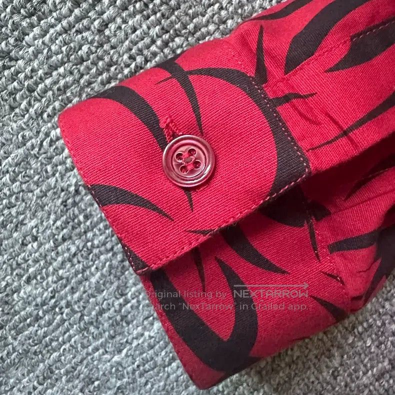 Dior Dior Size39 Dior Homme 18fw Black and Red Thorn Little Bee Size US XXS / EU 40 - 5 Thumbnail
