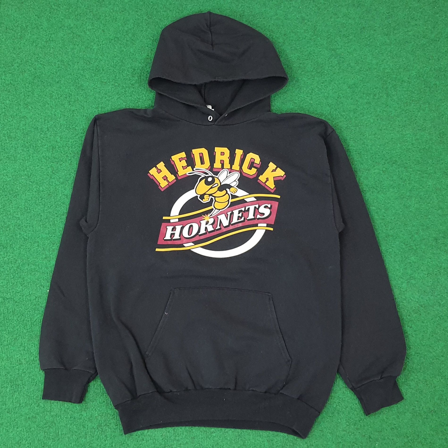 Vintage Hedrick Hornets The Mascot Oregon Hoodie C226N11